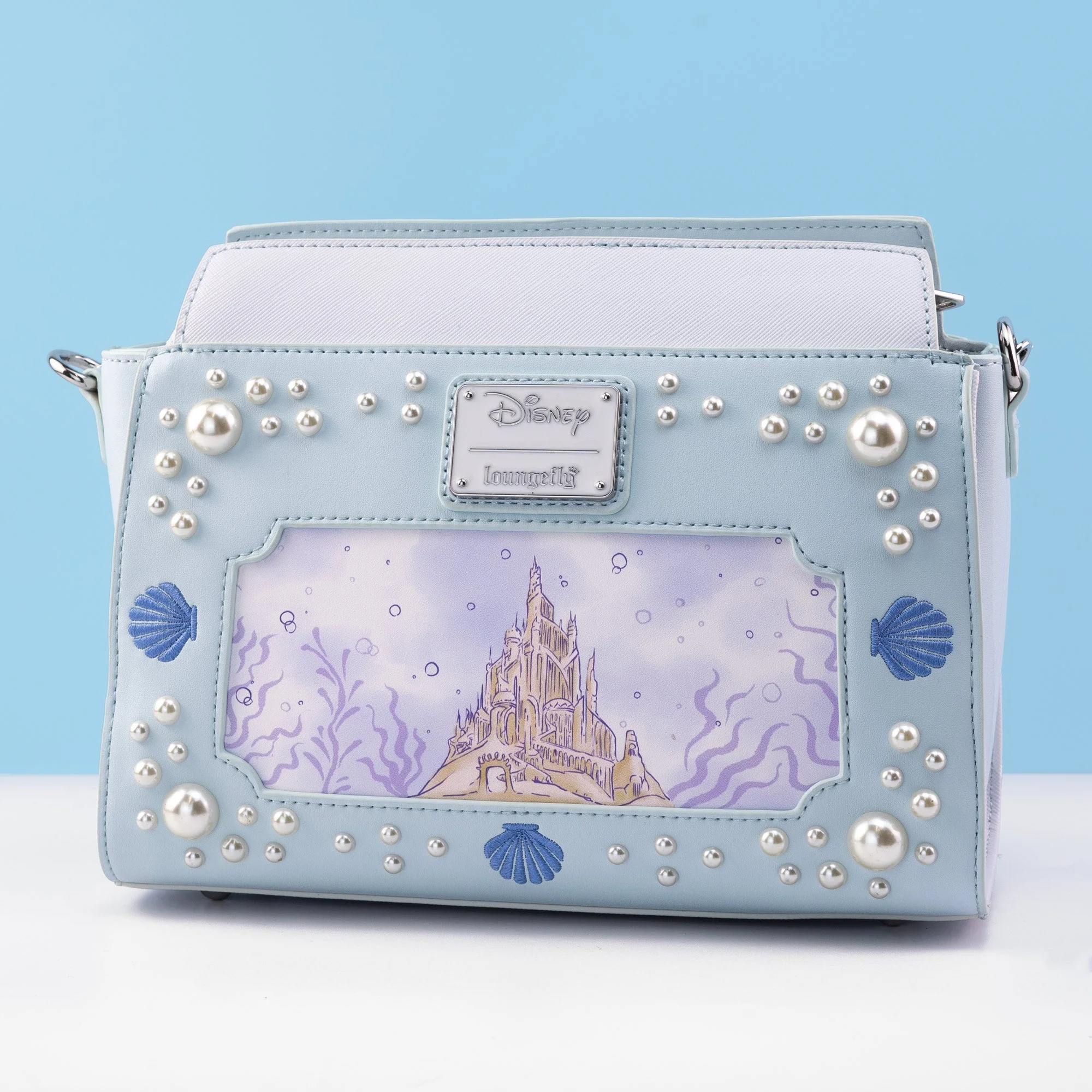 Loungefly x Disney The Little Mermaid Pearl Crossbody Handbag - Image 3