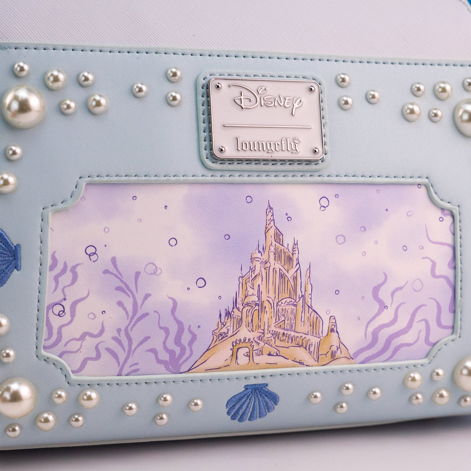Loungefly x Disney The Little Mermaid Pearl Crossbody Handbag - Image 7