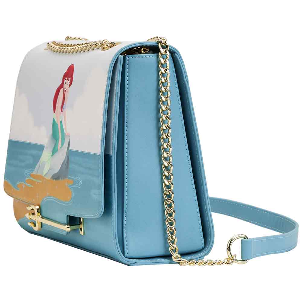 Loungefly x Disney The Little Mermaid Triton's Gift Crossbody Bag - Image 3
