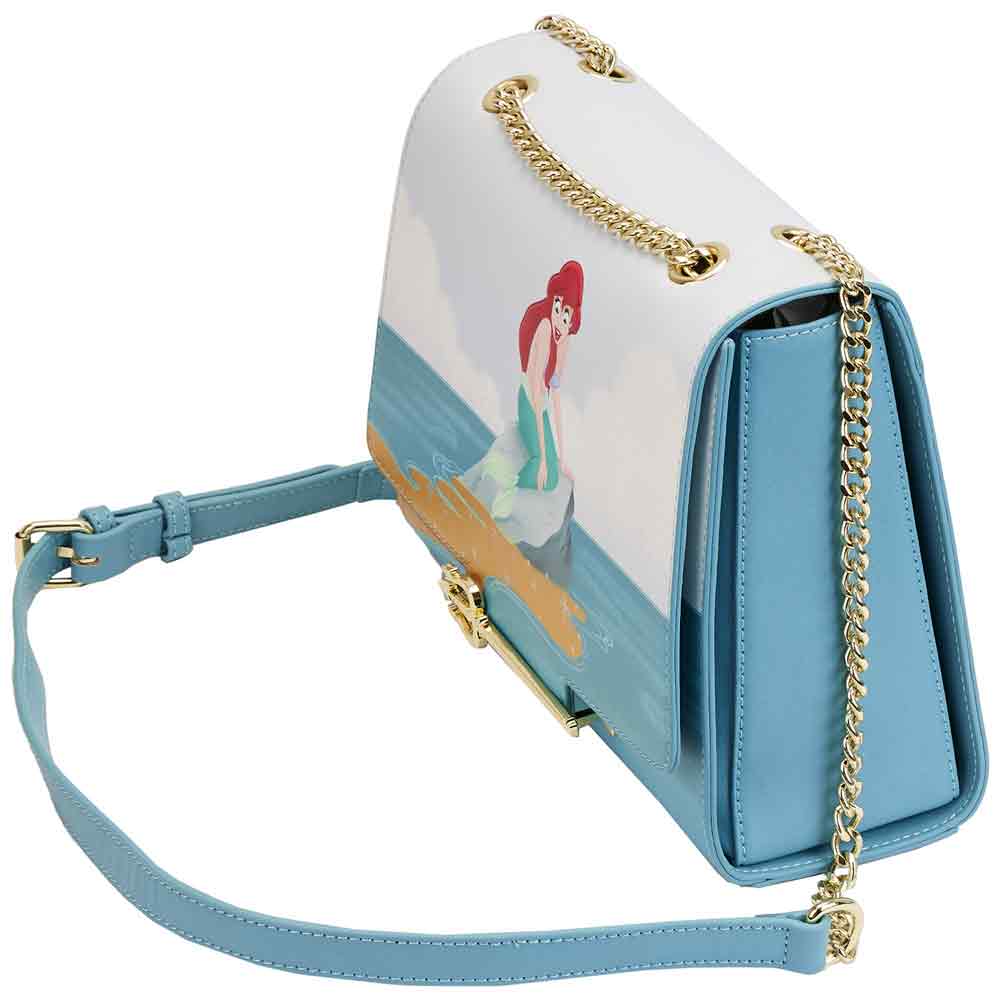 Loungefly x Disney The Little Mermaid Triton's Gift Crossbody Bag - Image 4