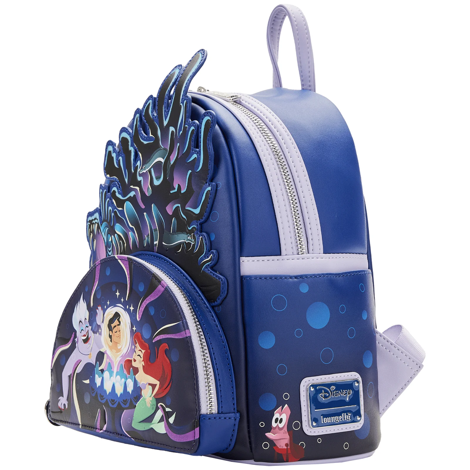 Loungefly x Disney The Little Mermaid Ursula Lair Mini Backpack - Image 4