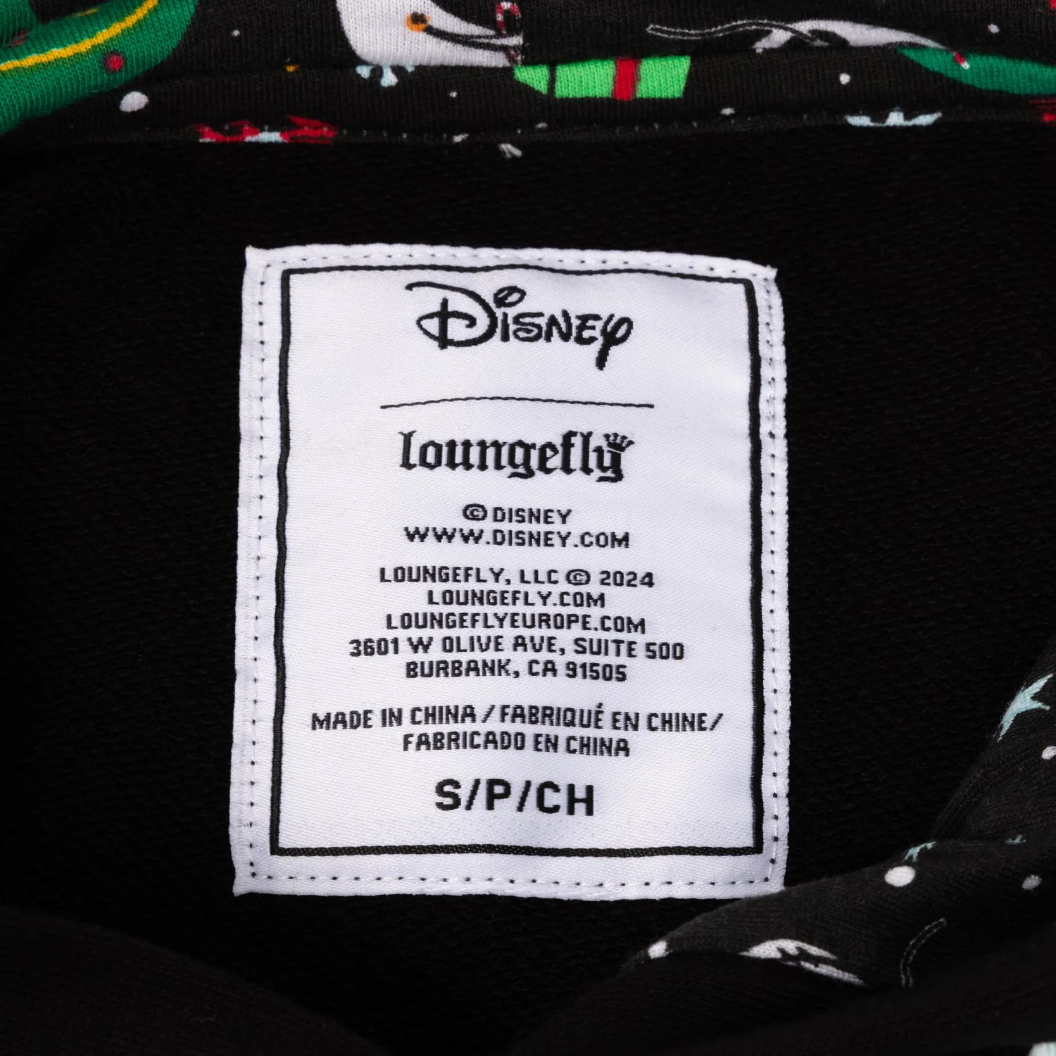 Loungefly x Disney The Nightmare Before Christmas Christmas Town Hooded Sweatshirt - Image 6