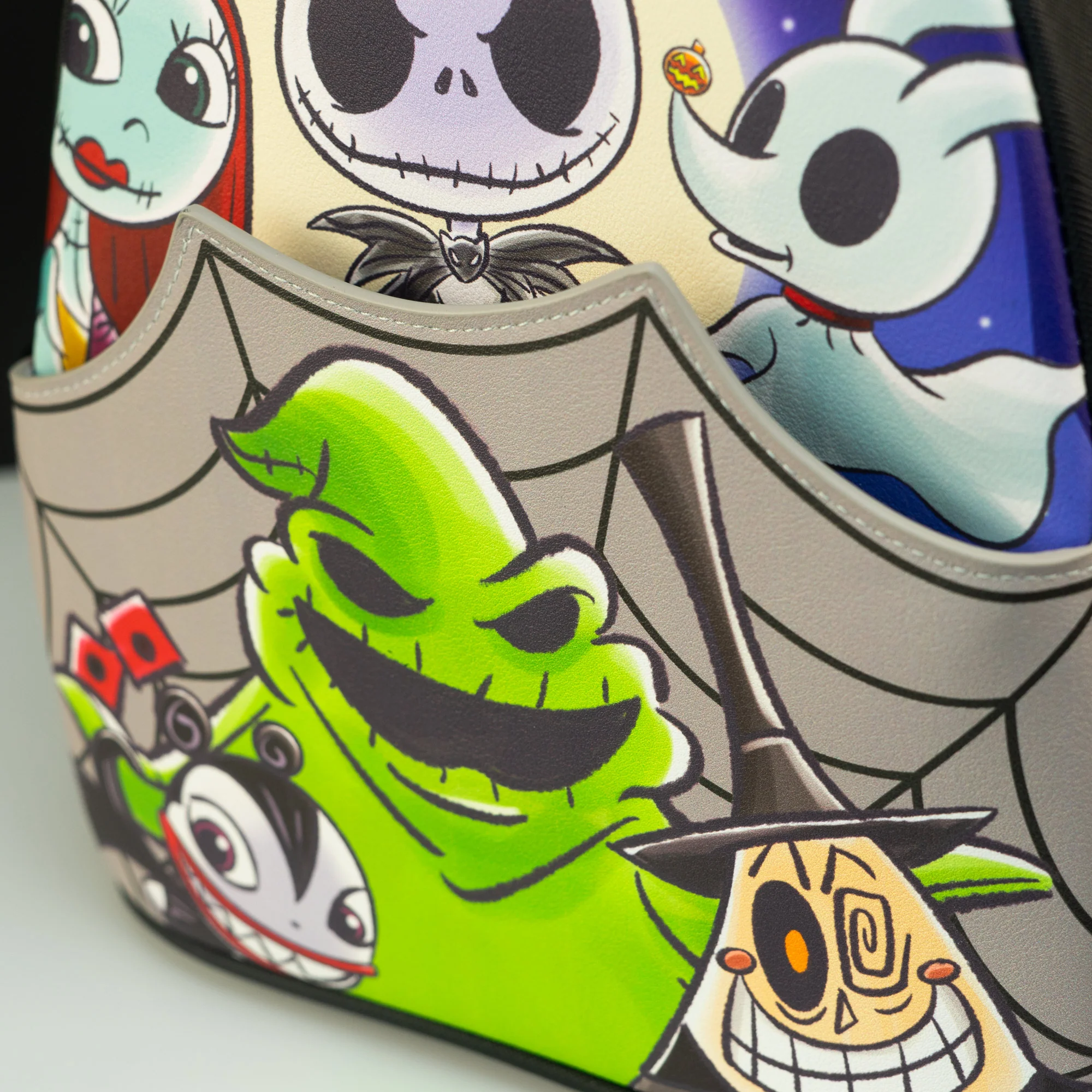 Loungefly x The Nightmare Before Christmas Chibi Ensemble Mini Backpack - Image 3