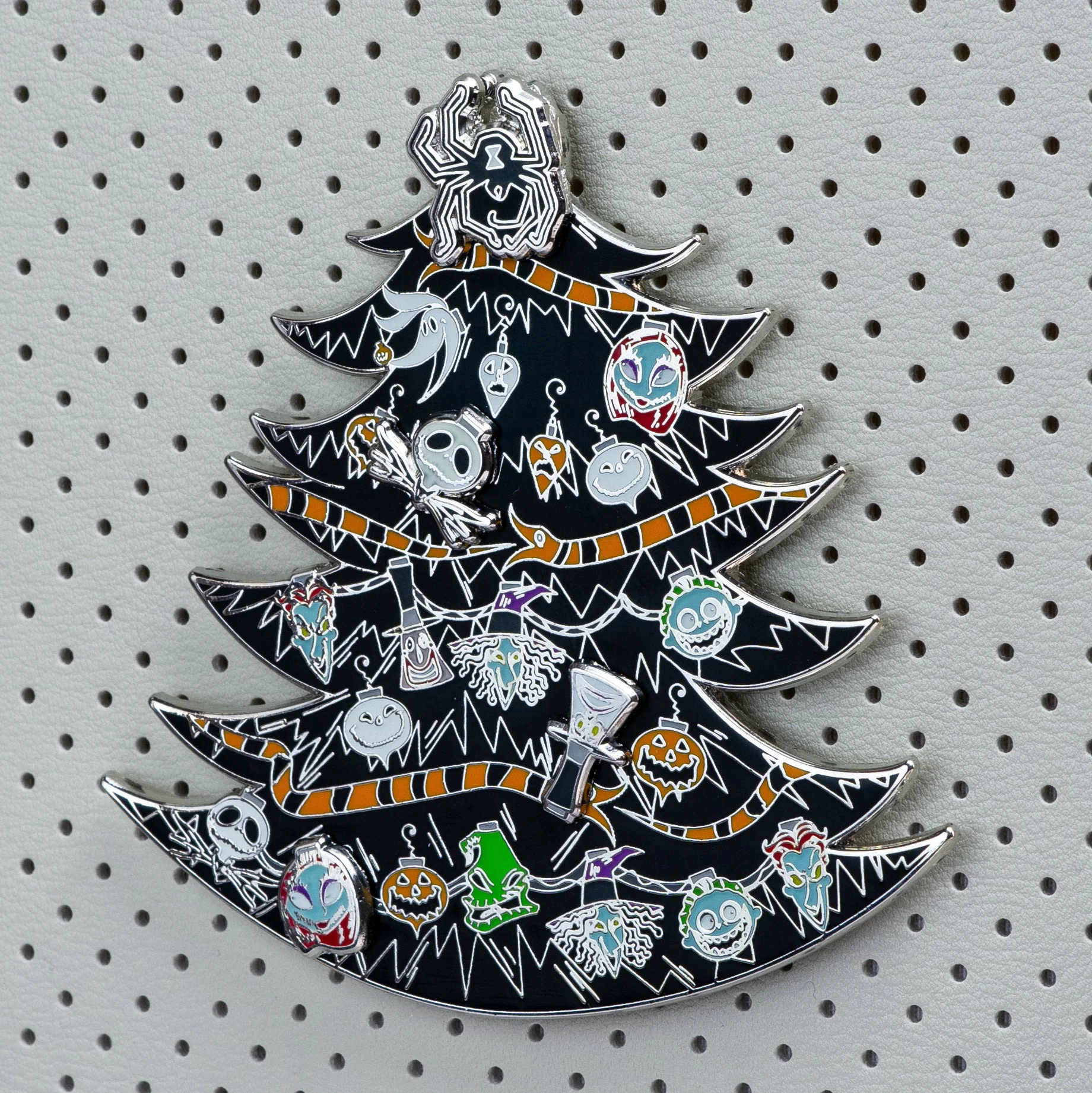 Loungefly x Disney The Nightmare Before Christmas Glow in the Dark Christmas Tree Pin - Image 2