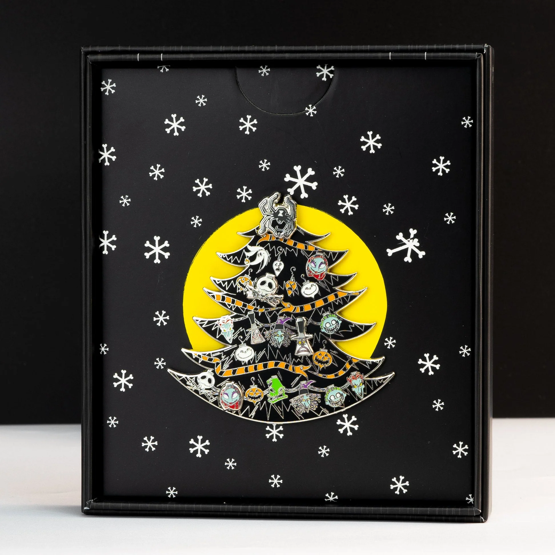 Loungefly x Disney The Nightmare Before Christmas Glow in the Dark Christmas Tree Pin - Image 7