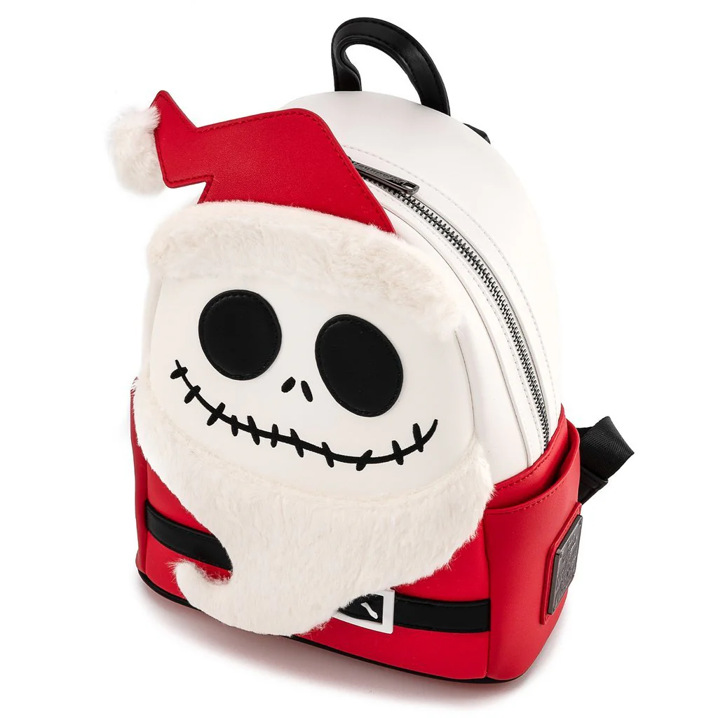 Loungefly X Disney The Nightmare Before Christmas Santa Jack Cosplay Mini Backpack - Image 3