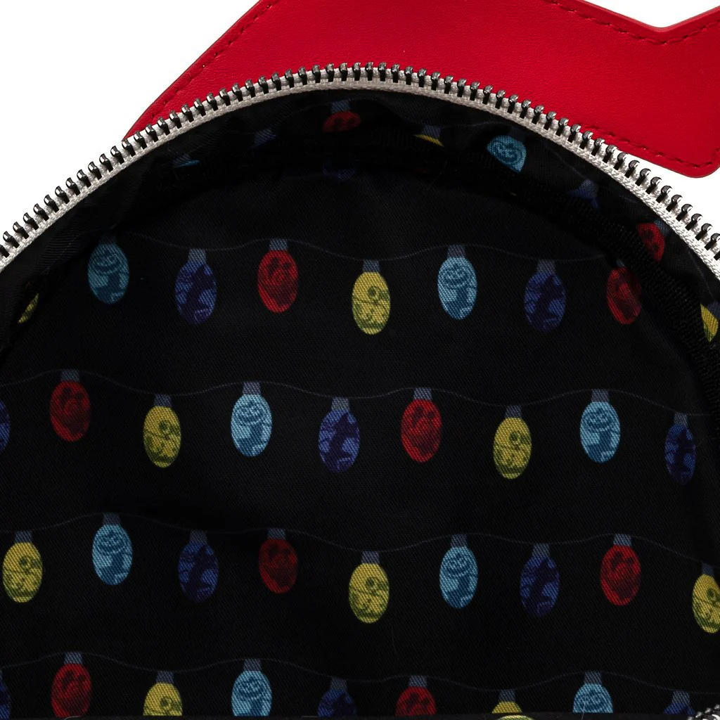 Loungefly X Disney The Nightmare Before Christmas Santa Jack Cosplay Mini Backpack - Image 4