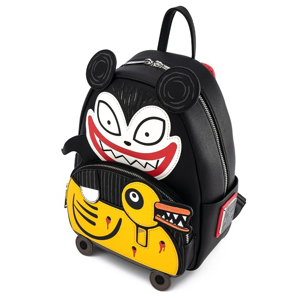 Loungefly X Disney The Nightmare Before Christmas Scary Teddy and Undead Duck Mini Backpack - Image 3