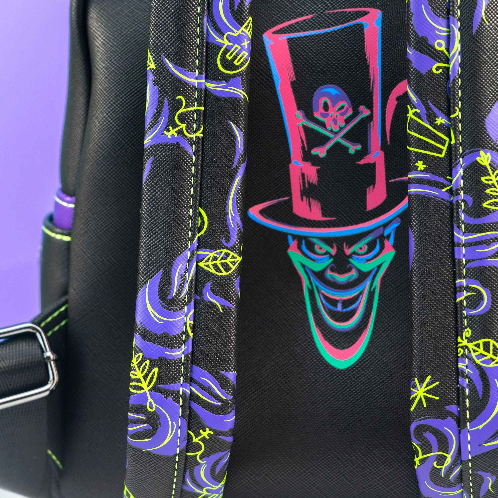 Loungefly x Disney The Princess and the Frog Dr. Facilier Lenicular Mini Backpack - Image 5