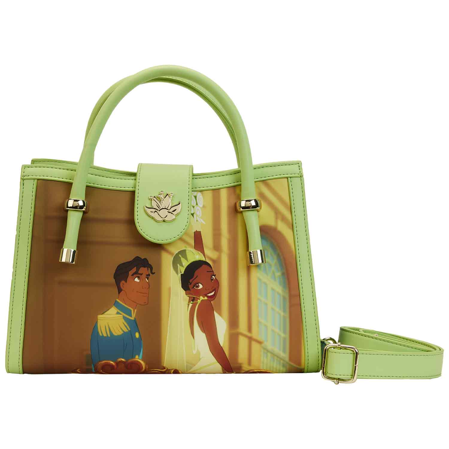 Loungefly x Disney The Princess and The Frog Scenes Crossbody Bag - Image 3