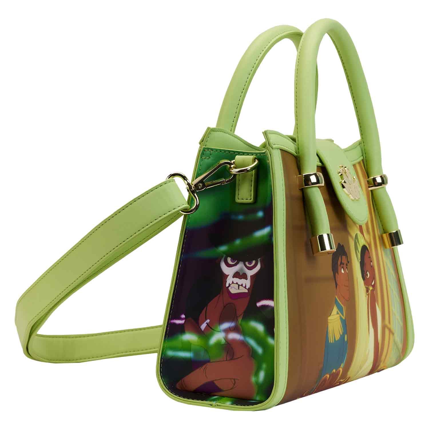 Loungefly x Disney The Princess and The Frog Scenes Crossbody Bag - Image 4