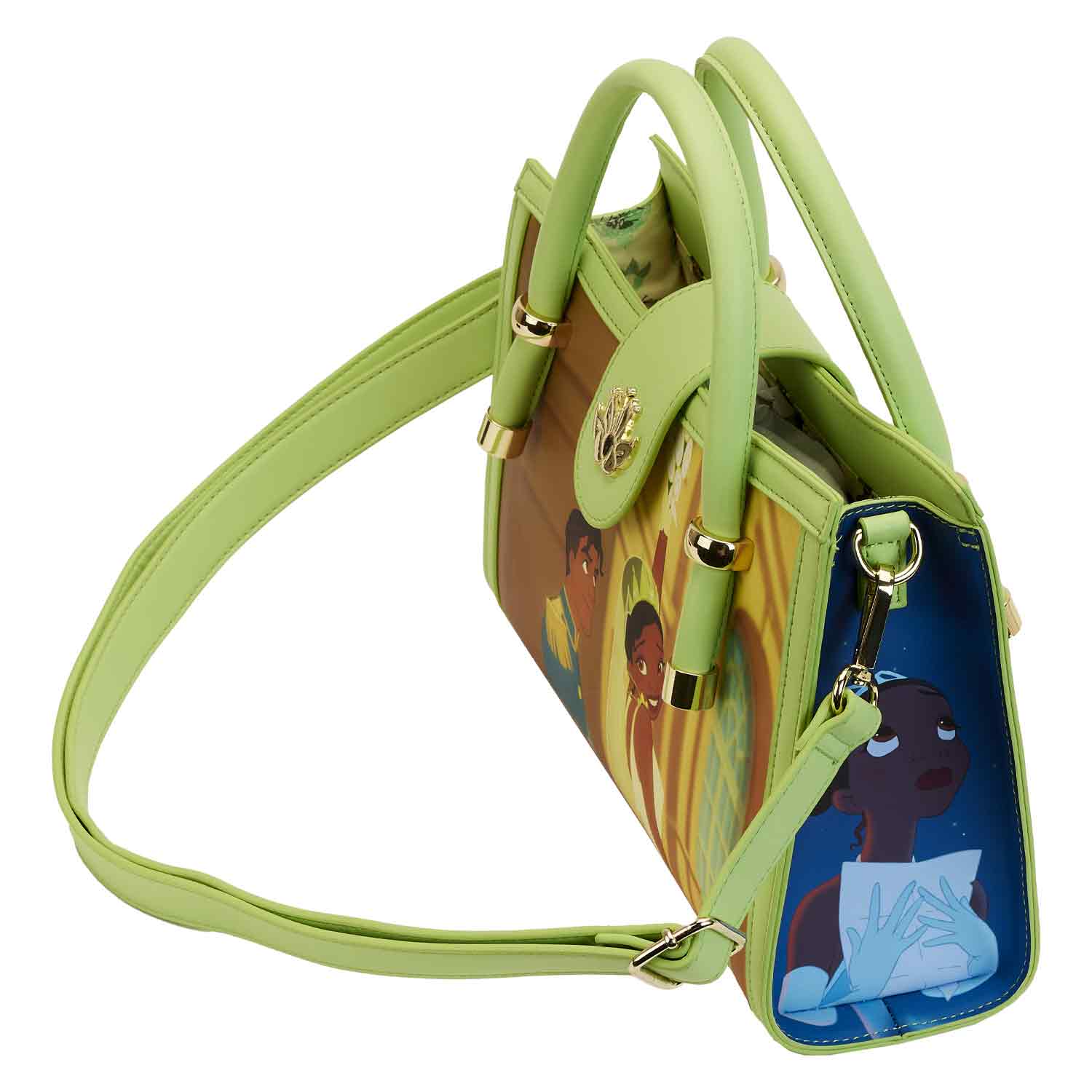 Loungefly x Disney The Princess and The Frog Scenes Crossbody Bag - Image 5
