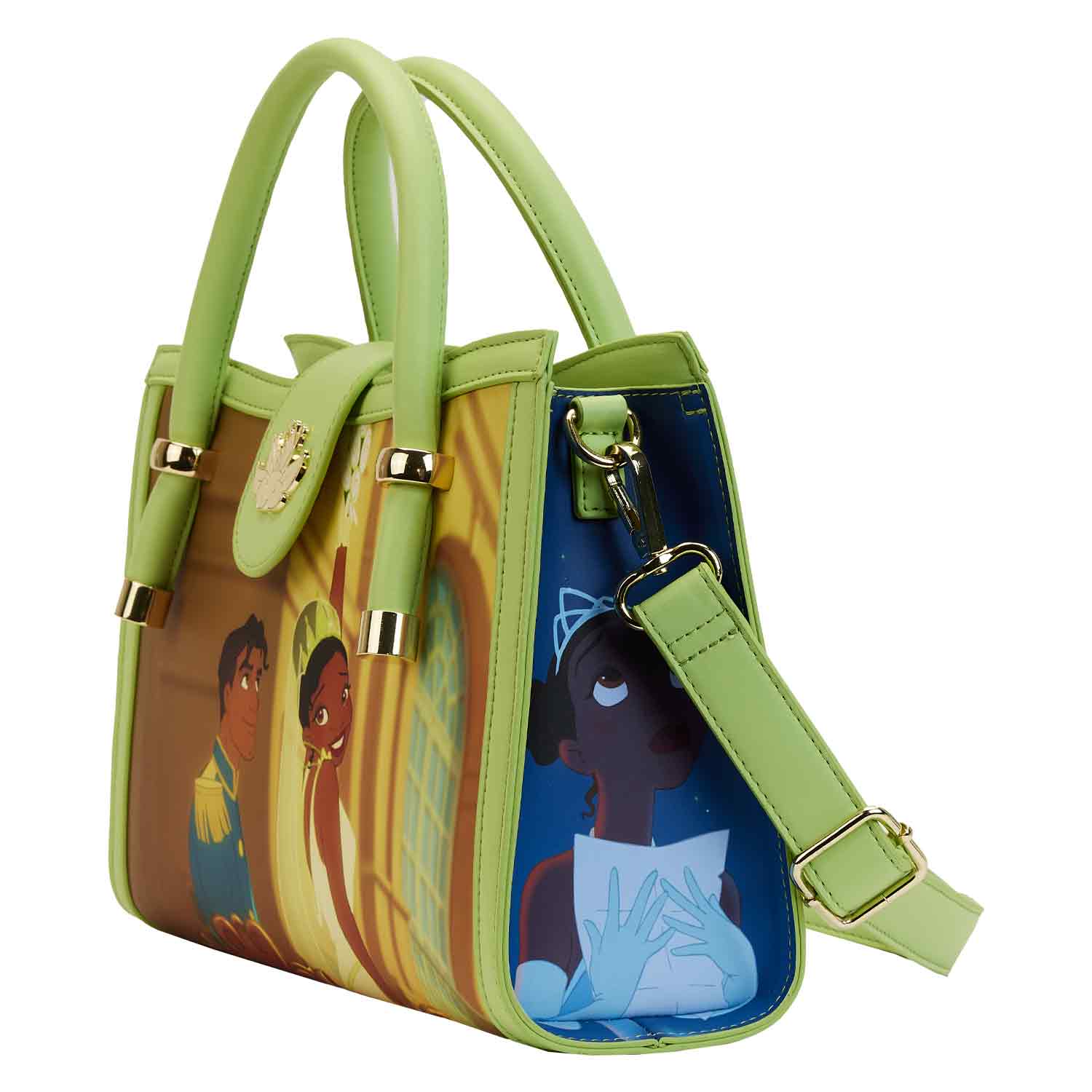 Loungefly x Disney The Princess and The Frog Scenes Crossbody Bag - Image 6