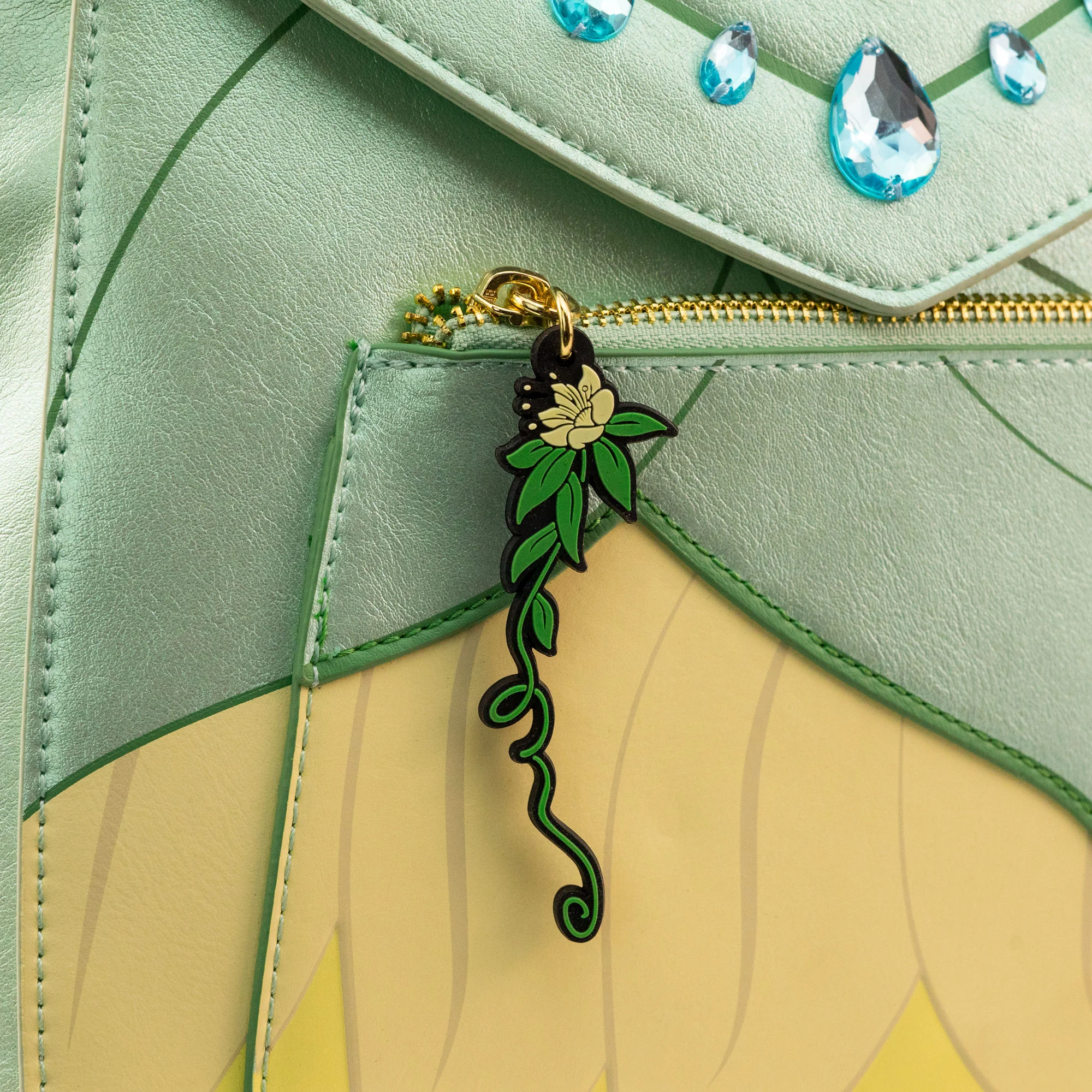 Loungefly x Disney Princess Tiana Dress Mini Backpack - Image 4