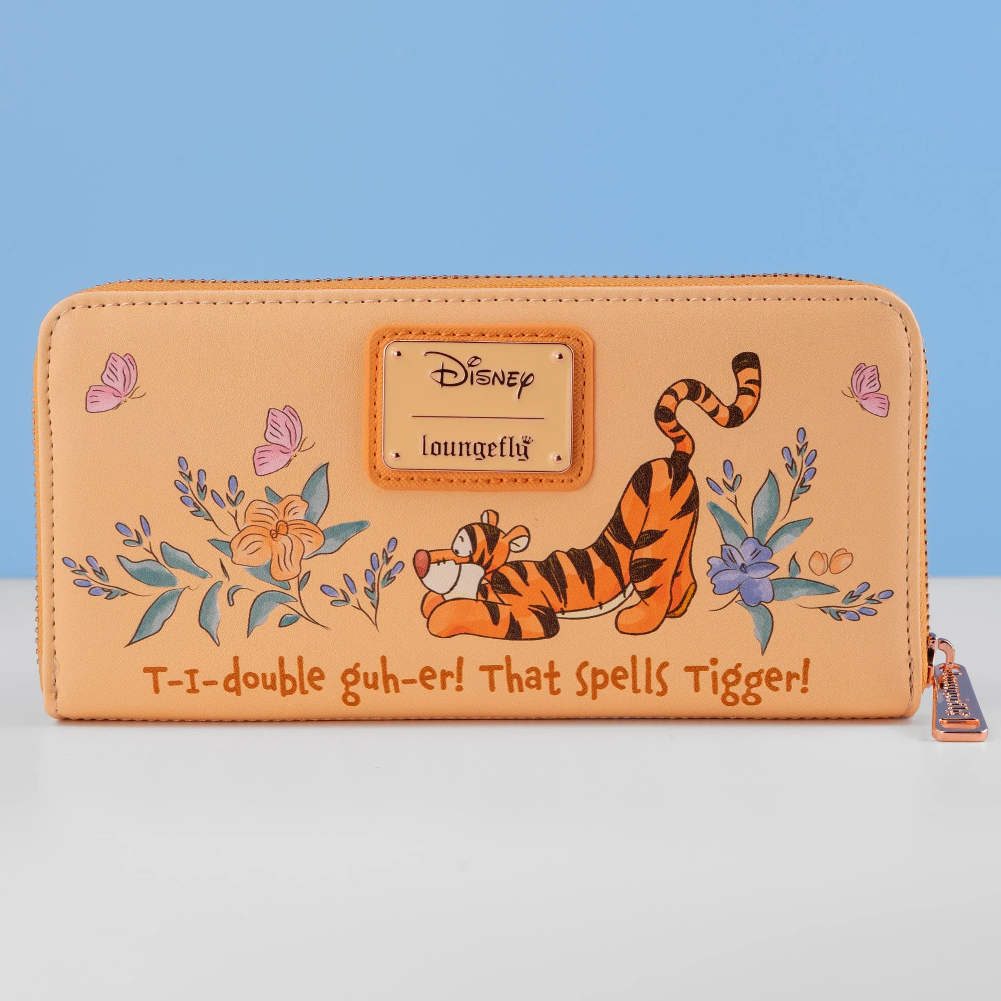 Loungefly x Disney Tigger Floral Zip Around Purse - Image 2