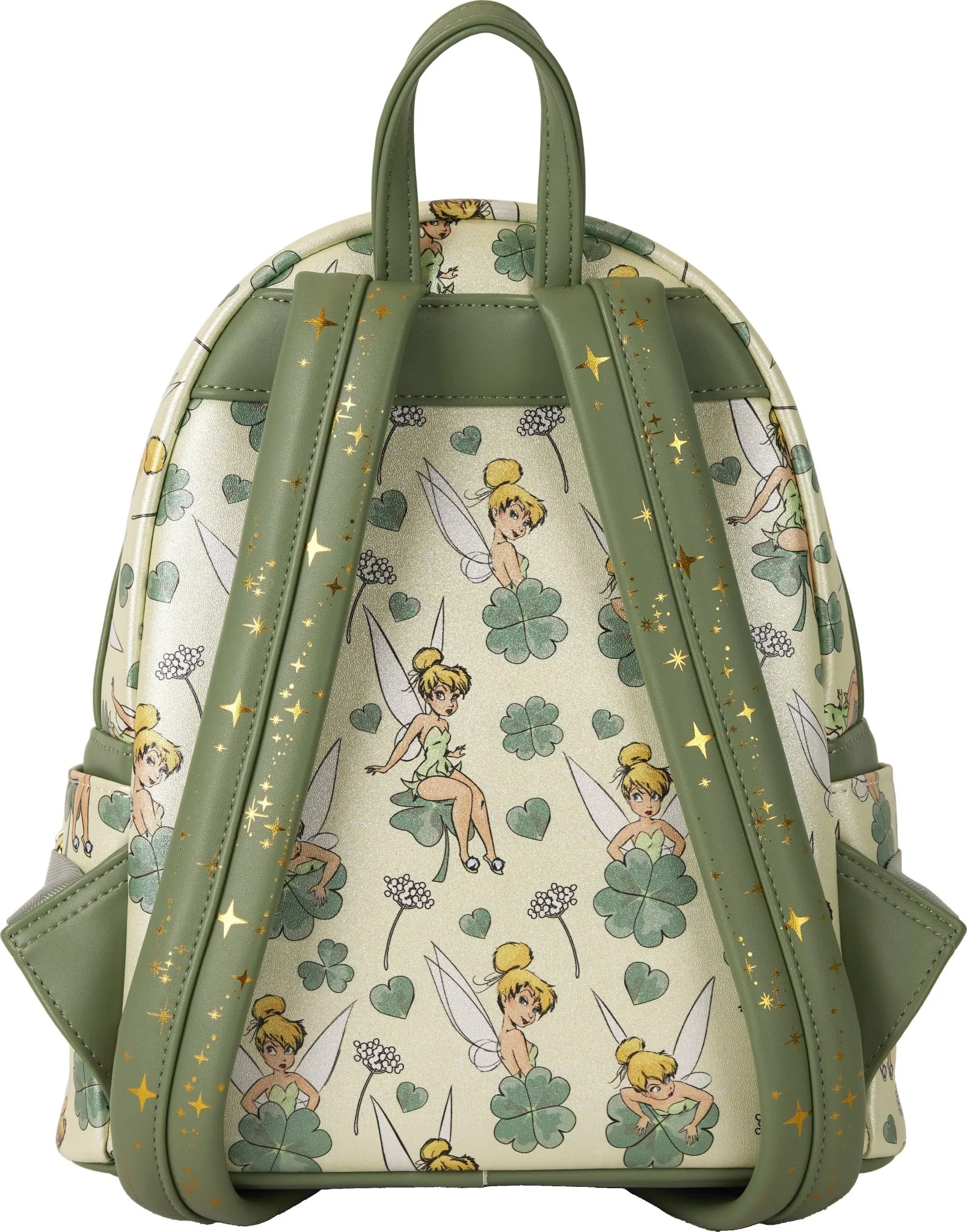 Loungefly x Disney Tinker Bell Four-Leaf Clover Mini Backpack - Image 4