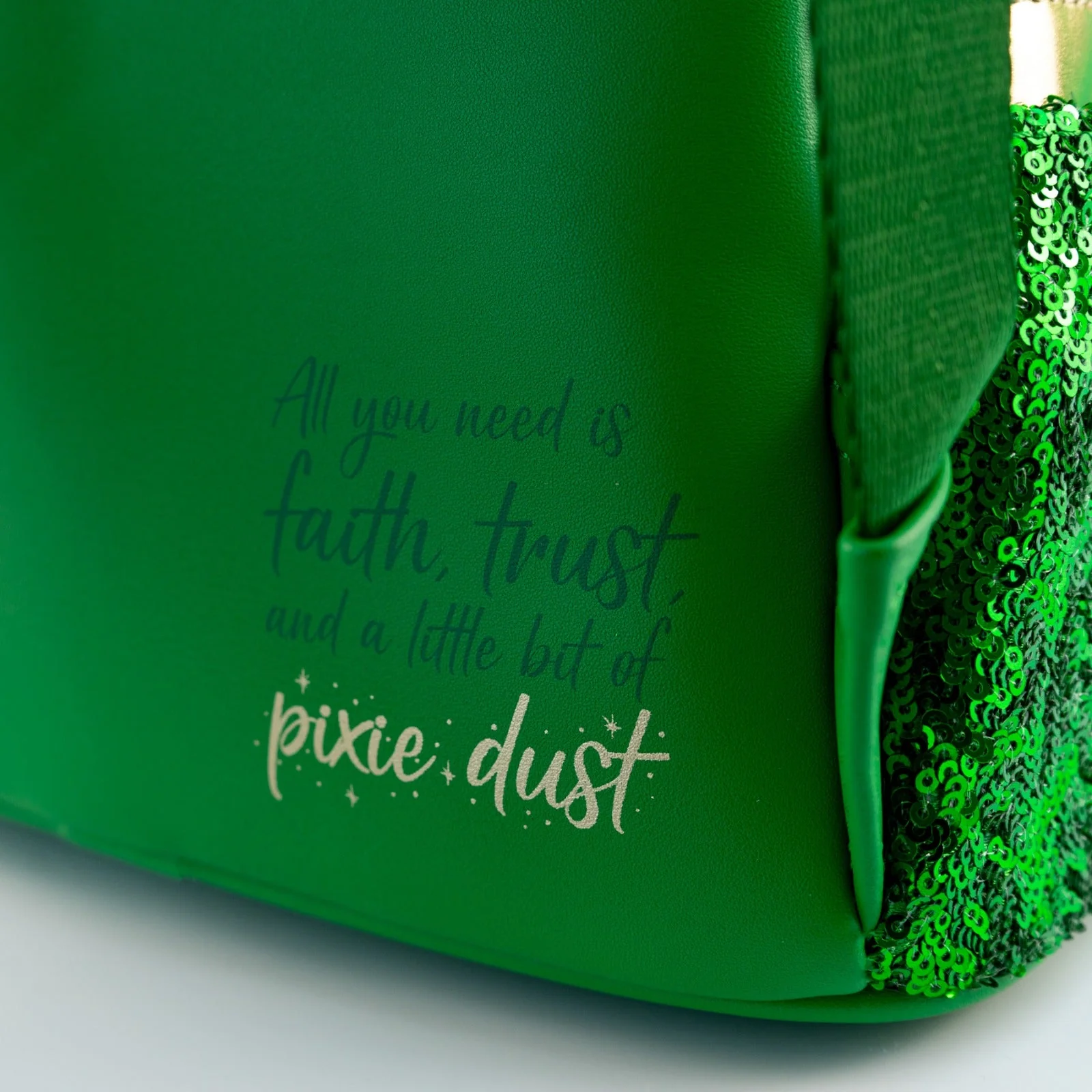 Loungefly x Disney Tinkerbell Sequin Mini Backpack - Image 4