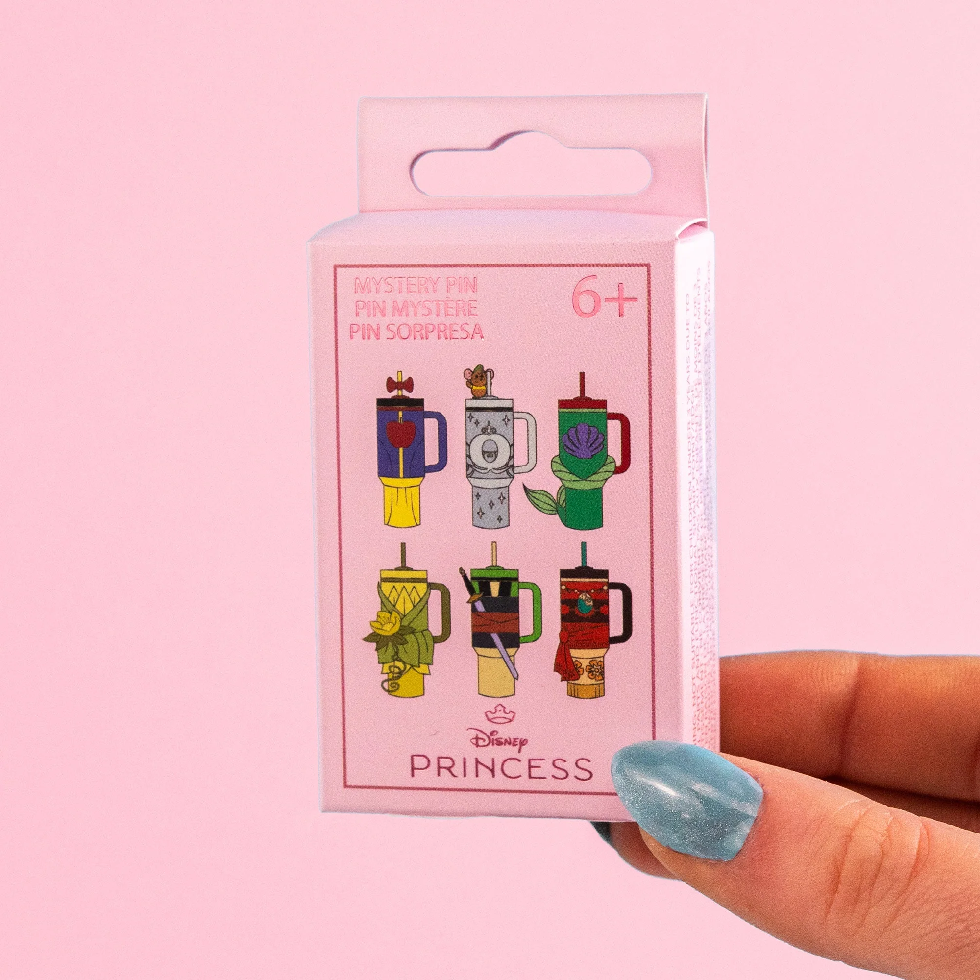 Loungefly x Disney Princess Travel Cup Blind Box Mystery Pin - Image 2