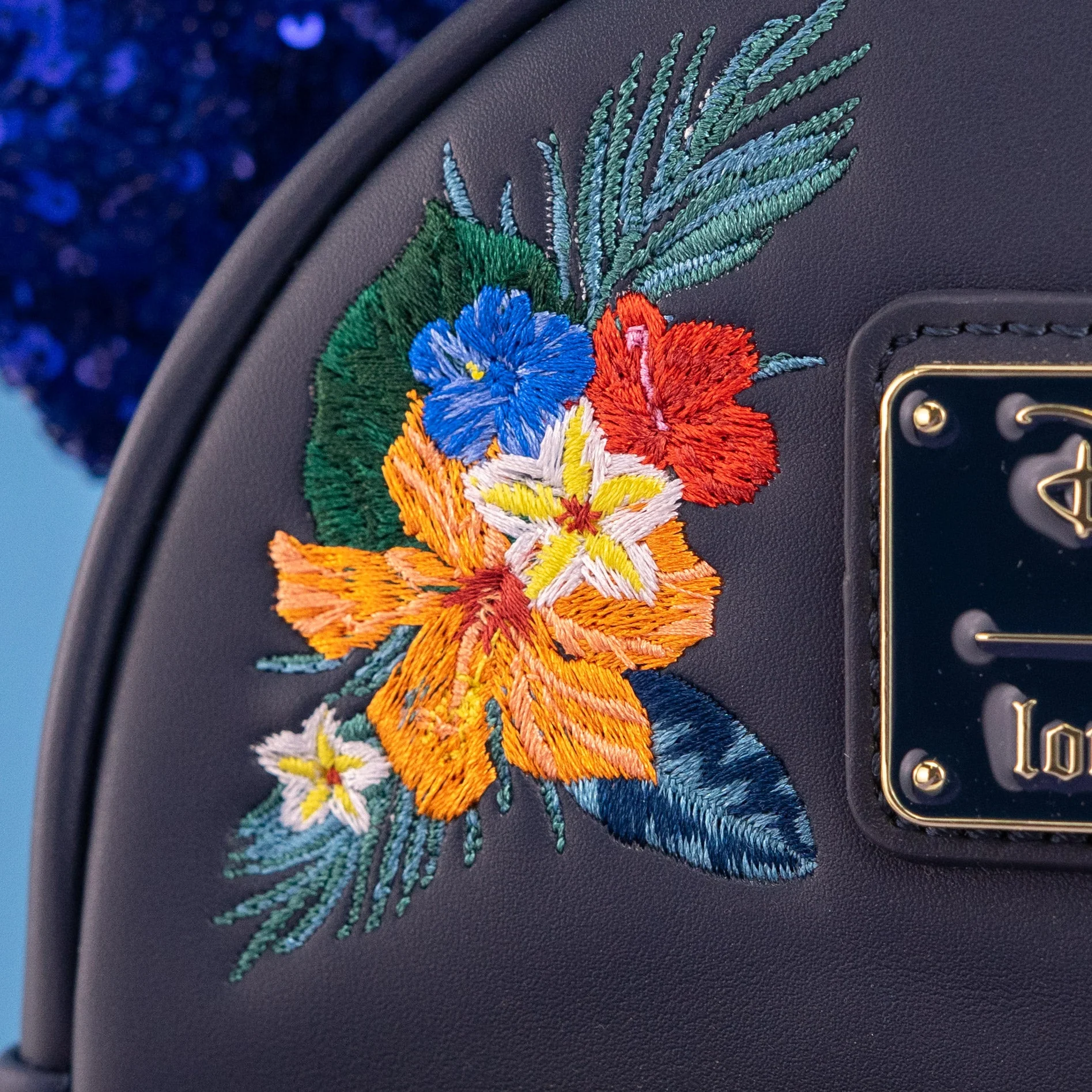 Loungefly x Disney Tropical Mickey Convertible Mini Backpack - Image 5