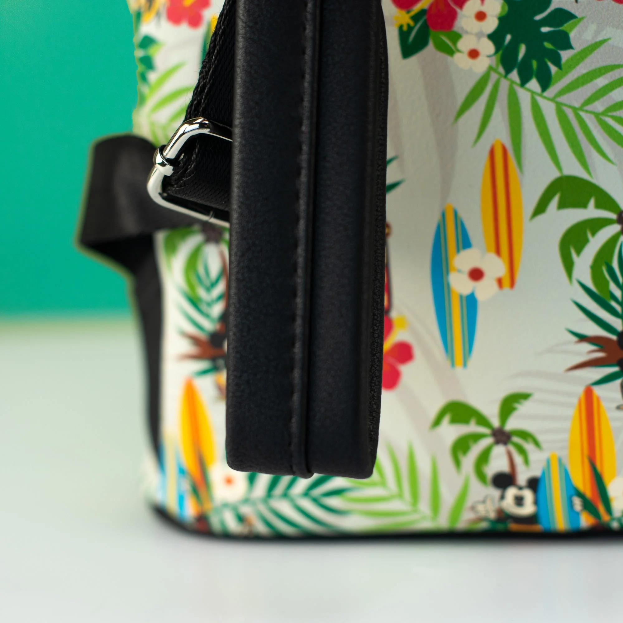 Loungefly x Disney Hula Mickey and Minnie Print Mini Backpack - Image 3