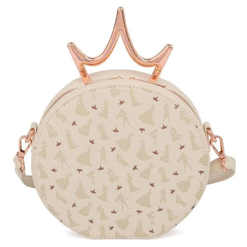 Loungefly x Disney Ultimate Princess Metal Crown Crossbody Bag - Image 3