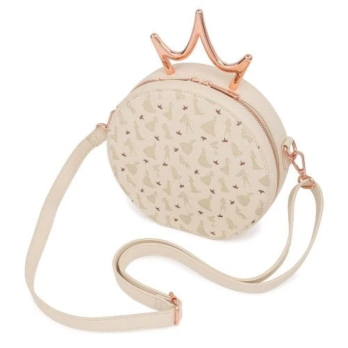 Loungefly x Disney Ultimate Princess Metal Crown Crossbody Bag - Image 4