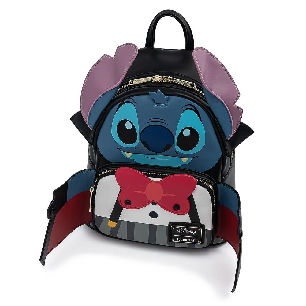 Loungefly x Disney Vampire Stitch Mini Backpack - Image 3