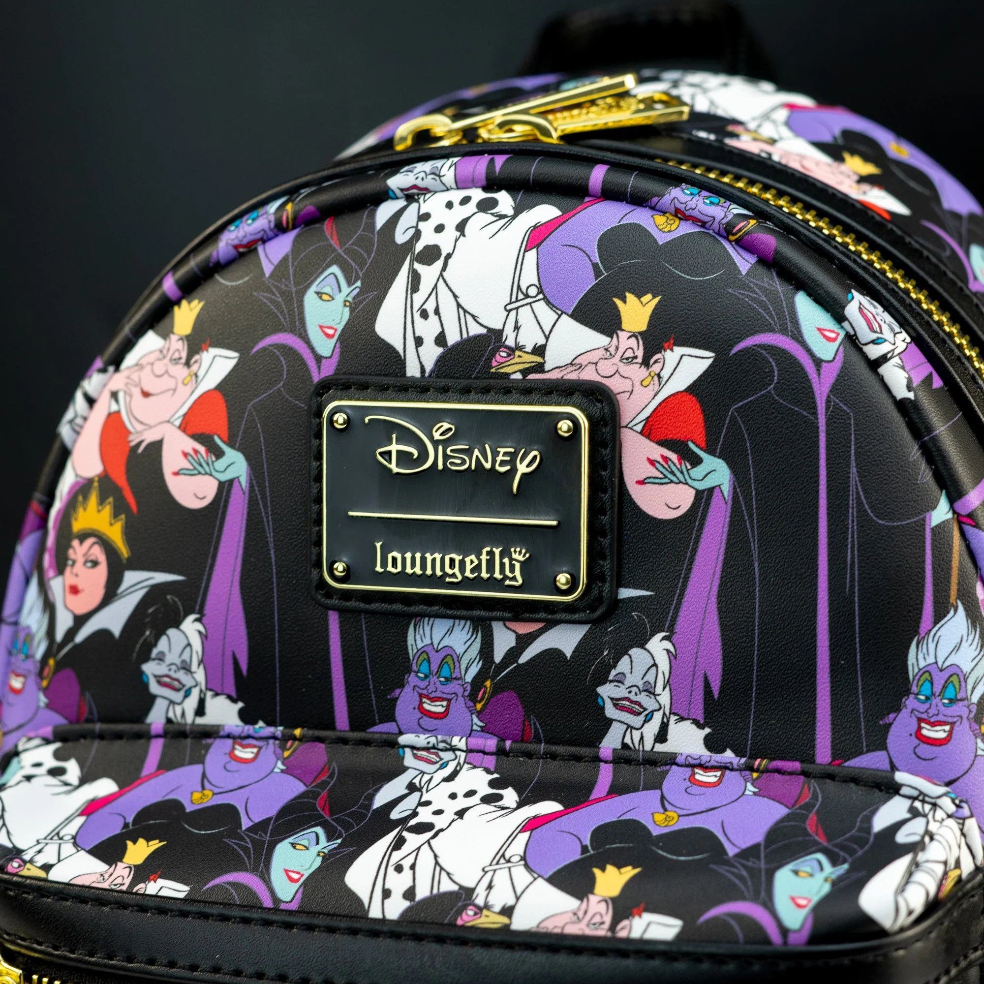 Loungefly x Disney Villains AOP Mini Backpack - Image 2