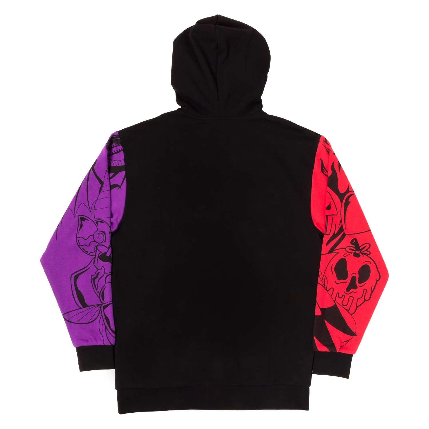Loungefly x Disney Villains Color Block Hooded Sweatshirt - Image 5