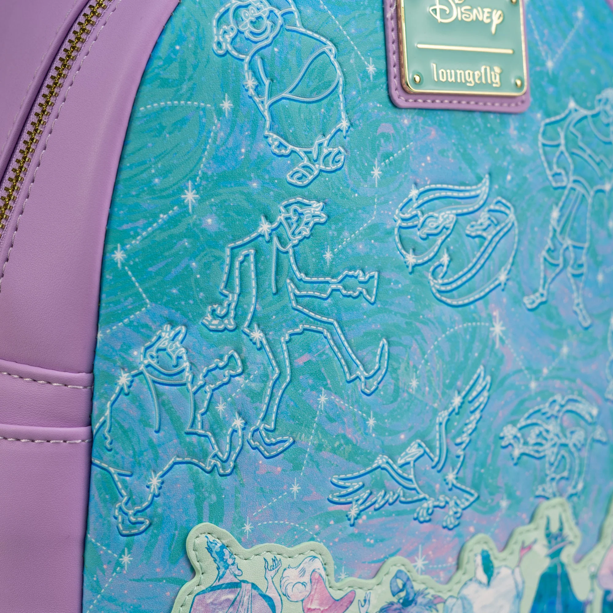 Loungefly x Disney Villains Constellations Mini Backpack - Image 4