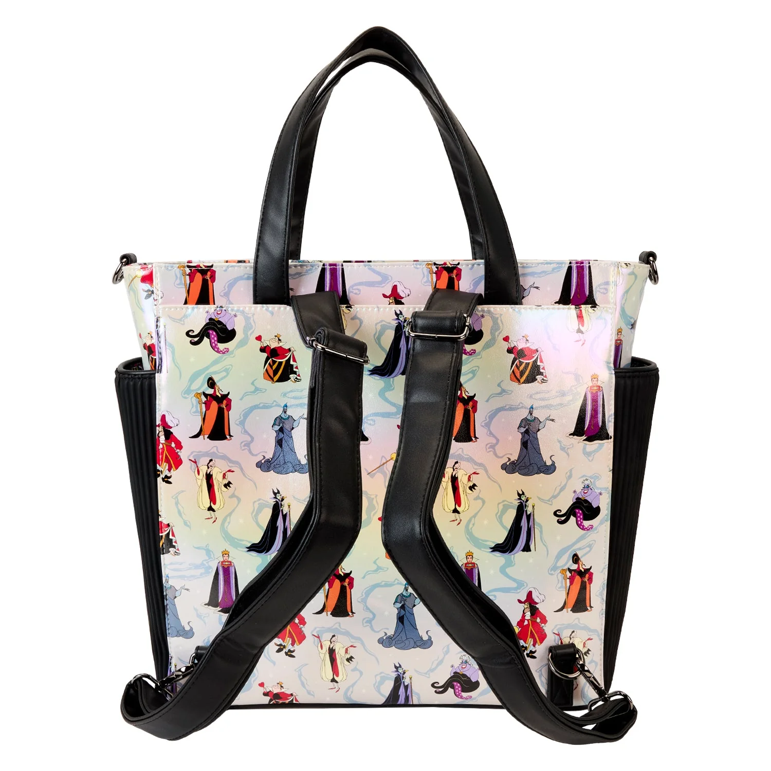 Loungefly x Disney Villains Convertible Backpack & Tote Bag - Image 4