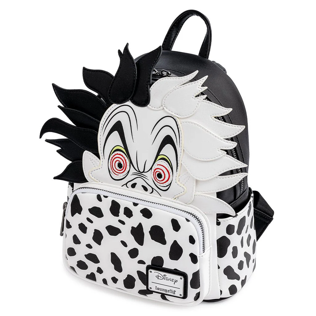 Loungefly x Disney Villains Cruella De Vil Mini Backpack - Image 6