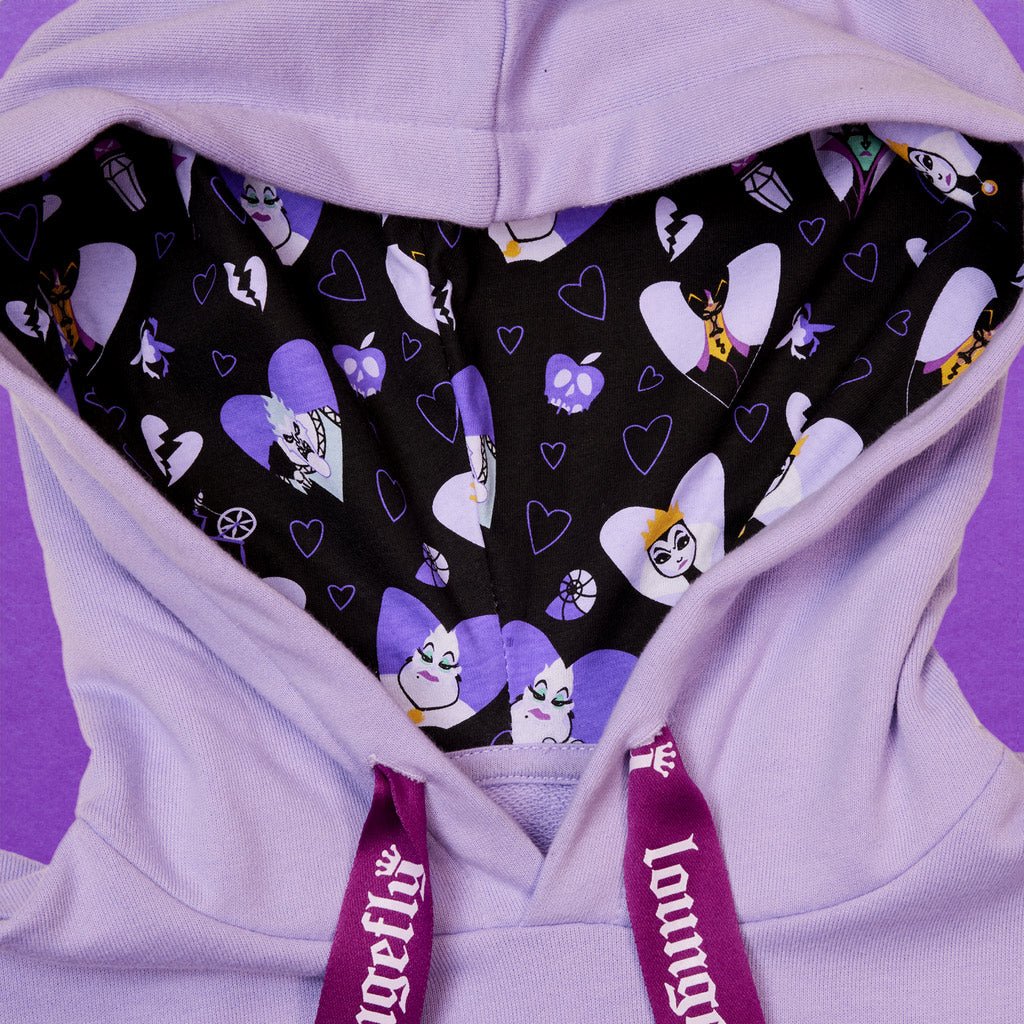 Loungefly x Disney Villains Curse Your Hearts Unisex Hoodie - Image 3