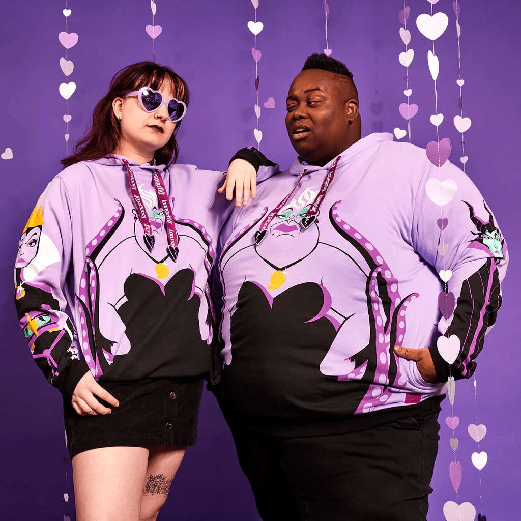 Loungefly x Disney Villains Curse Your Hearts Unisex Hoodie - Image 4