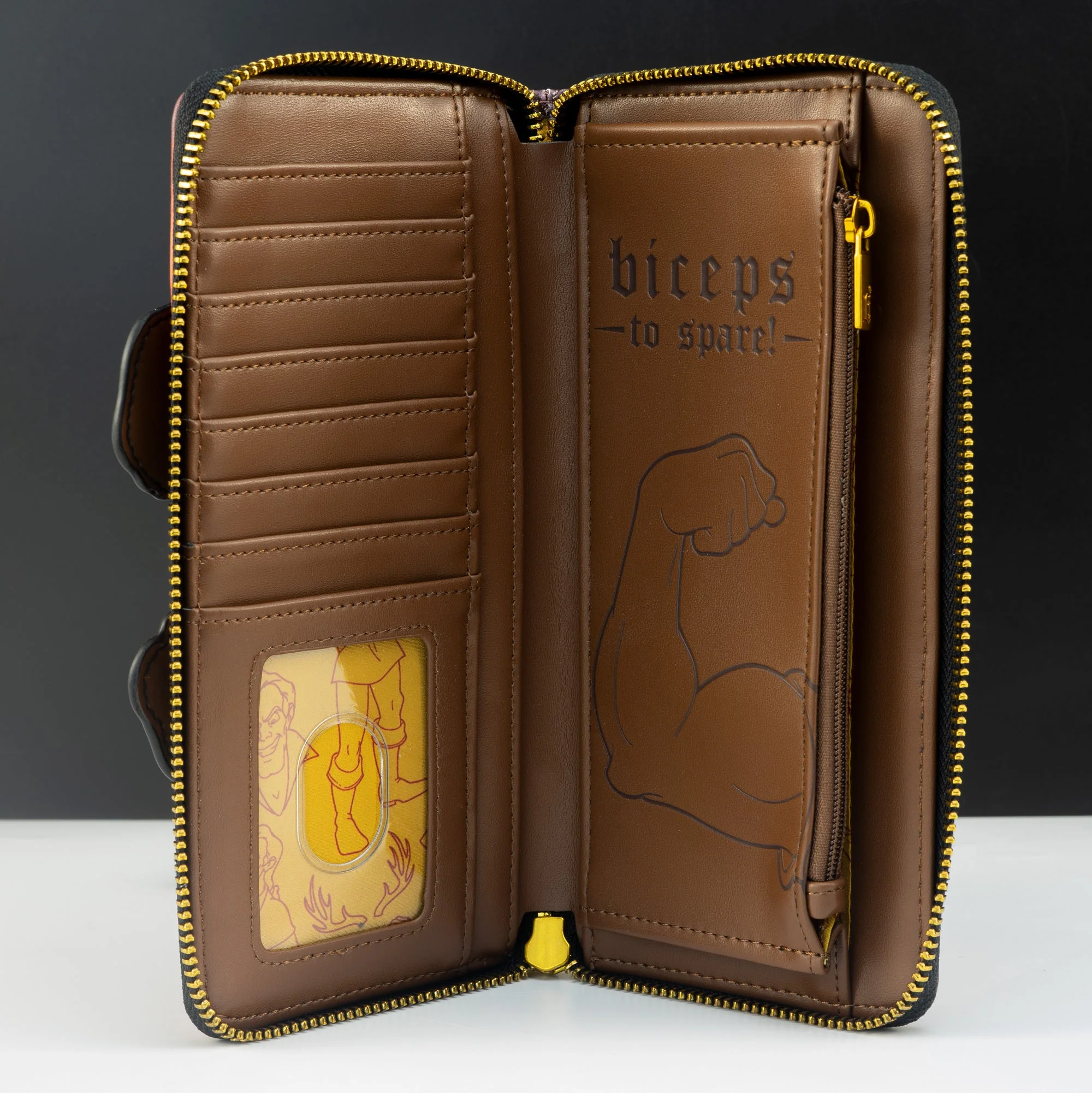 Loungefly x Disney Beauty and the Beast Villains Gaston Purse - Image 3