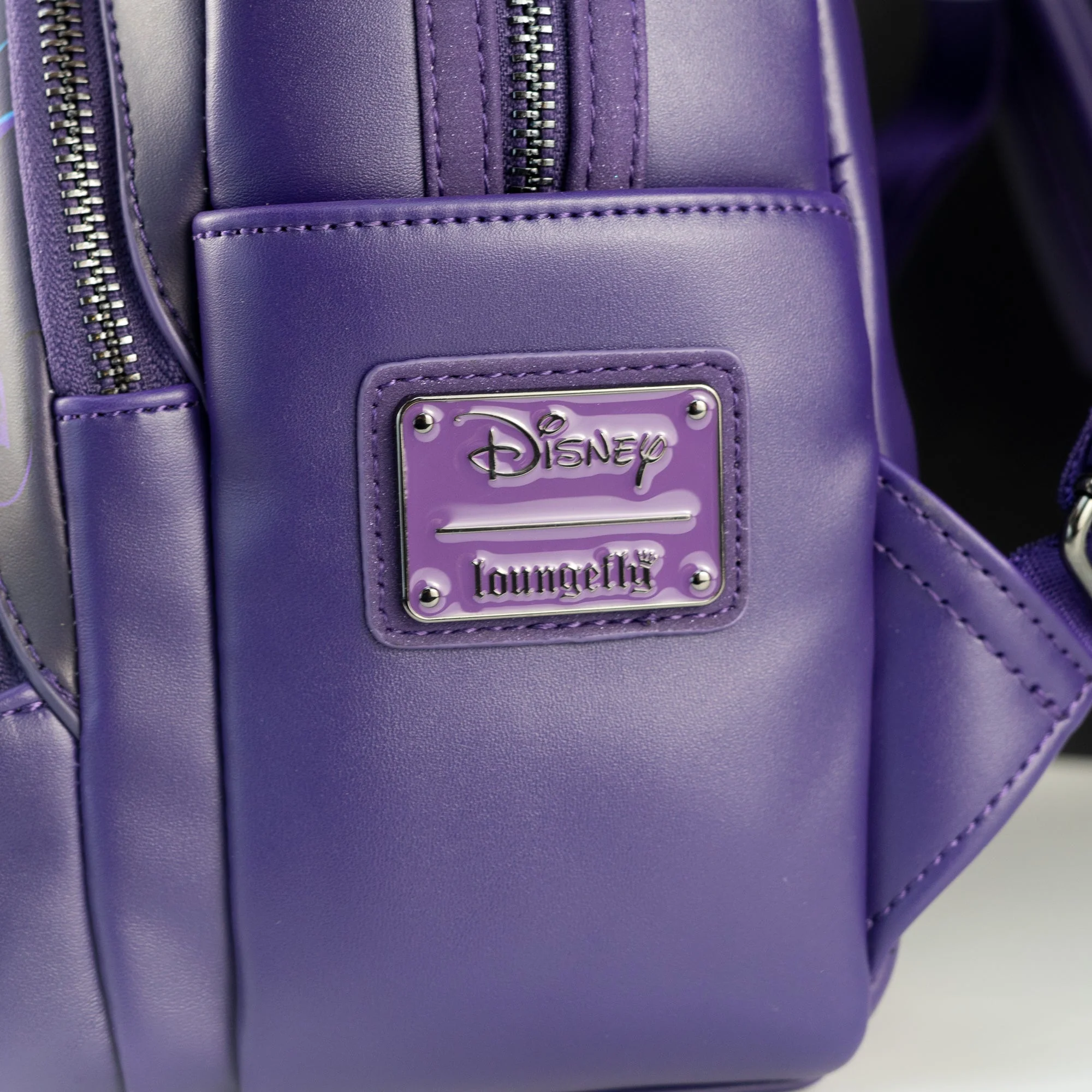 Loungefly x Disney Villains in the Dark Triple Pocket Mini Backpack - Image 4