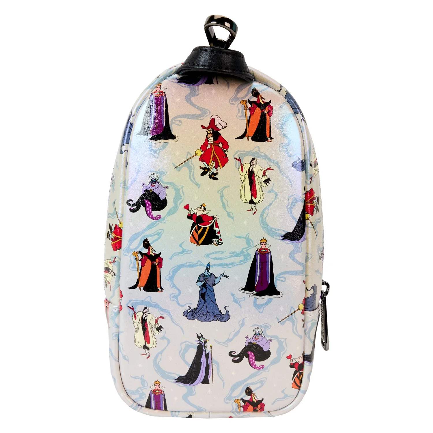 Loungefly x Disney Villains Iridescent Mini Backpack Pencil Case - Image 3