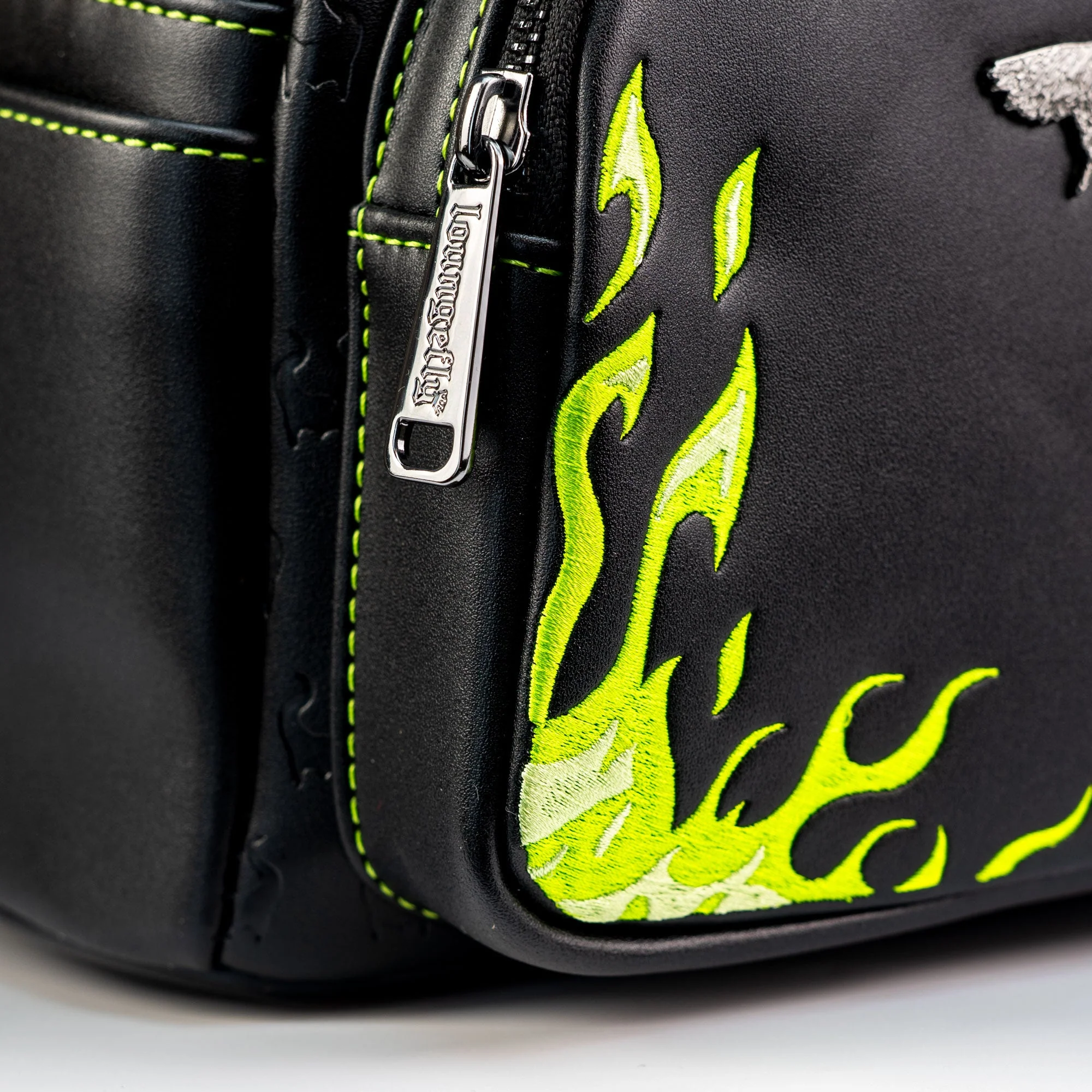 Loungefly x Disney Villains Maleficent Flames Mini Backpack - Image 4