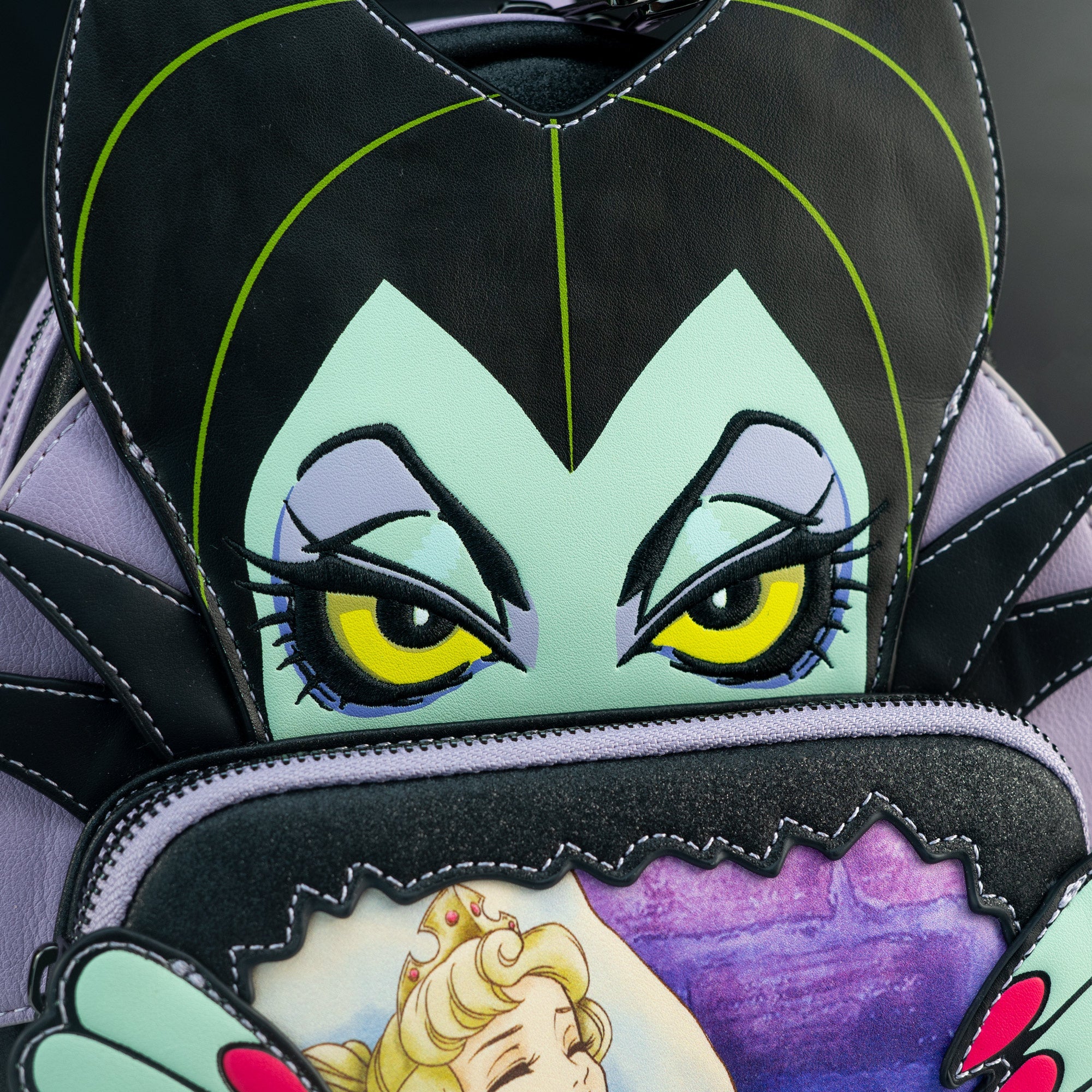 Loungefly x Disney Villains Maleficent Scene Mini Backpack - Image 2