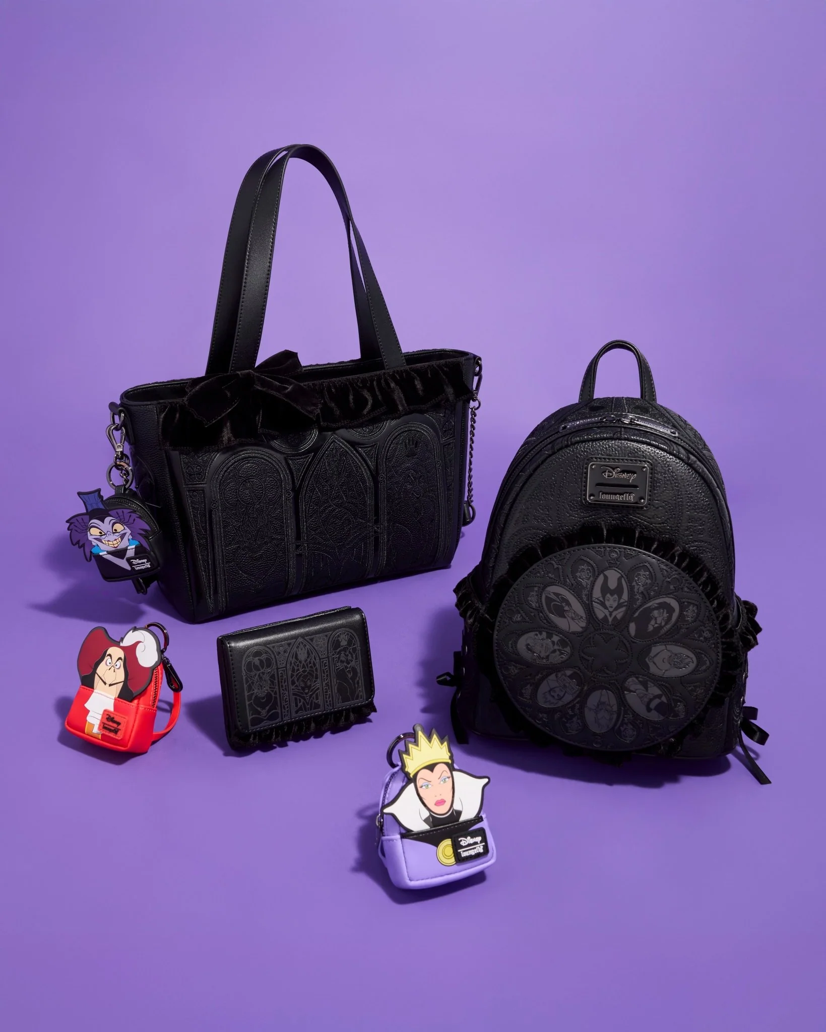 Loungefly x Disney Villains Mystery Mini Backpack Bag Charm - Image 2
