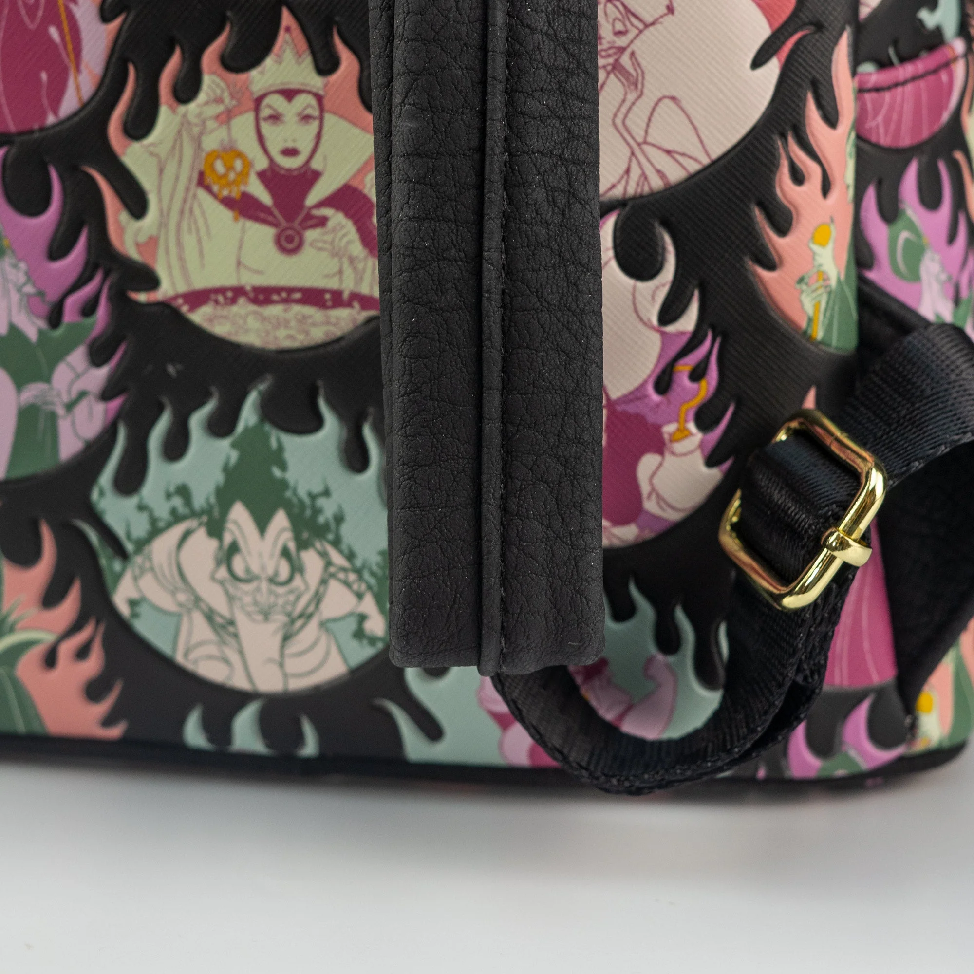 Loungefly x Disney Villains Pastel Flames Mini Backpack - Image 5