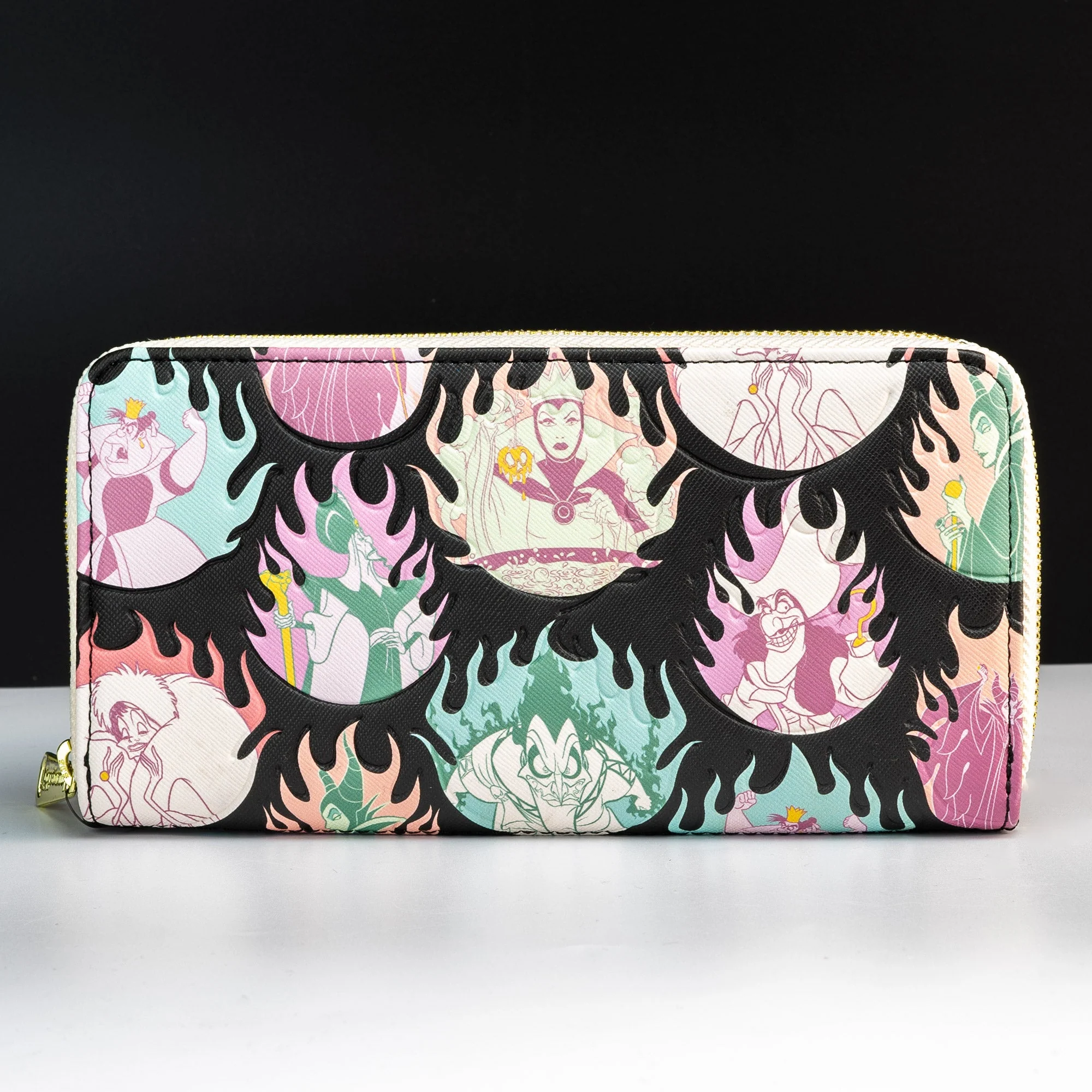 Loungefly x Disney Villains Pastel Flames Purse - Image 2