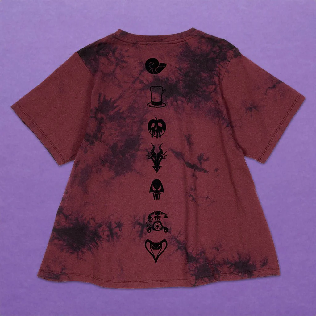 Loungefly x Disney Villains Happily Never After Swing Tee - Image 4