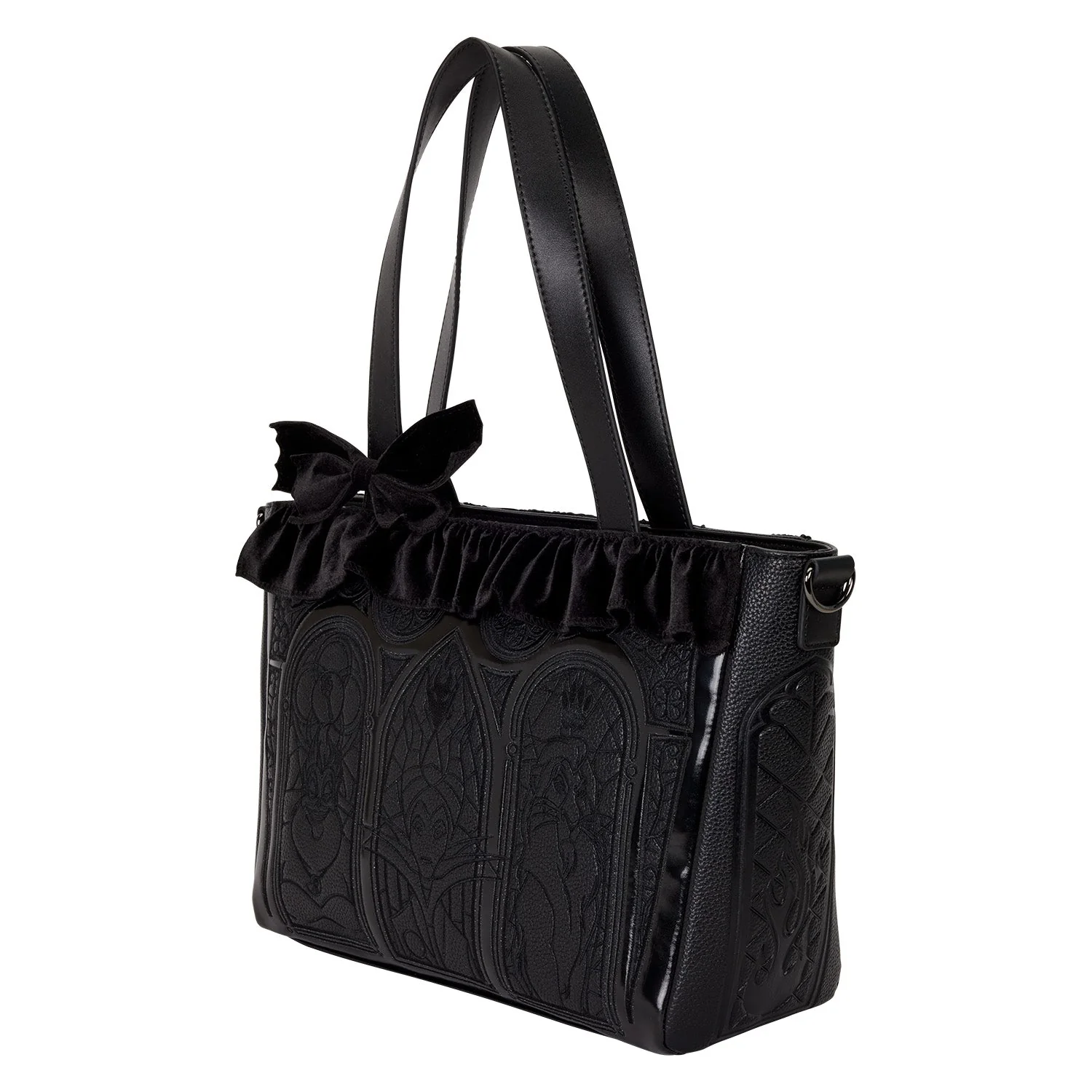 Loungefly x Disney Villains Stained Glass Tote Bag - Image 3