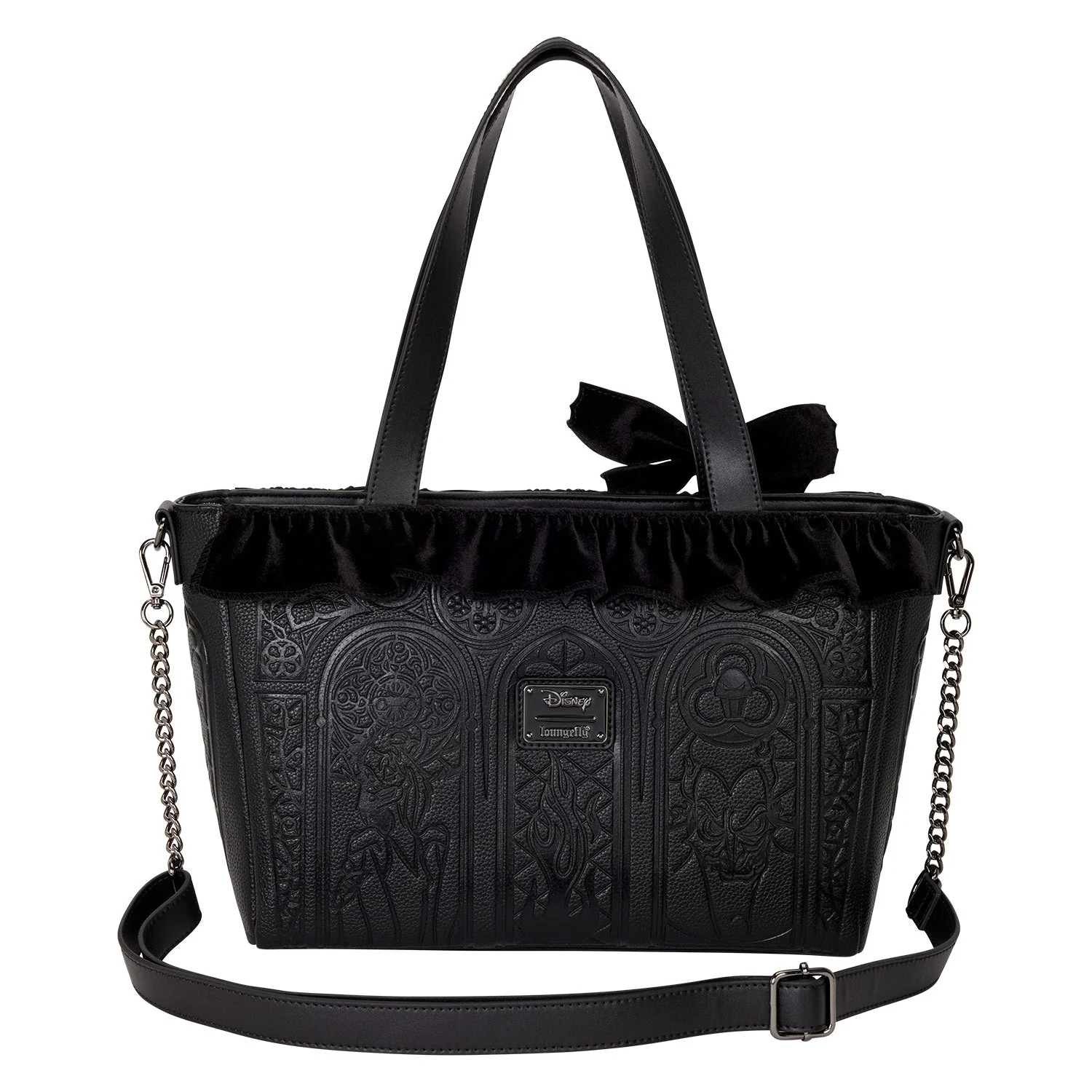 Loungefly x Disney Villains Stained Glass Tote Bag - Image 4