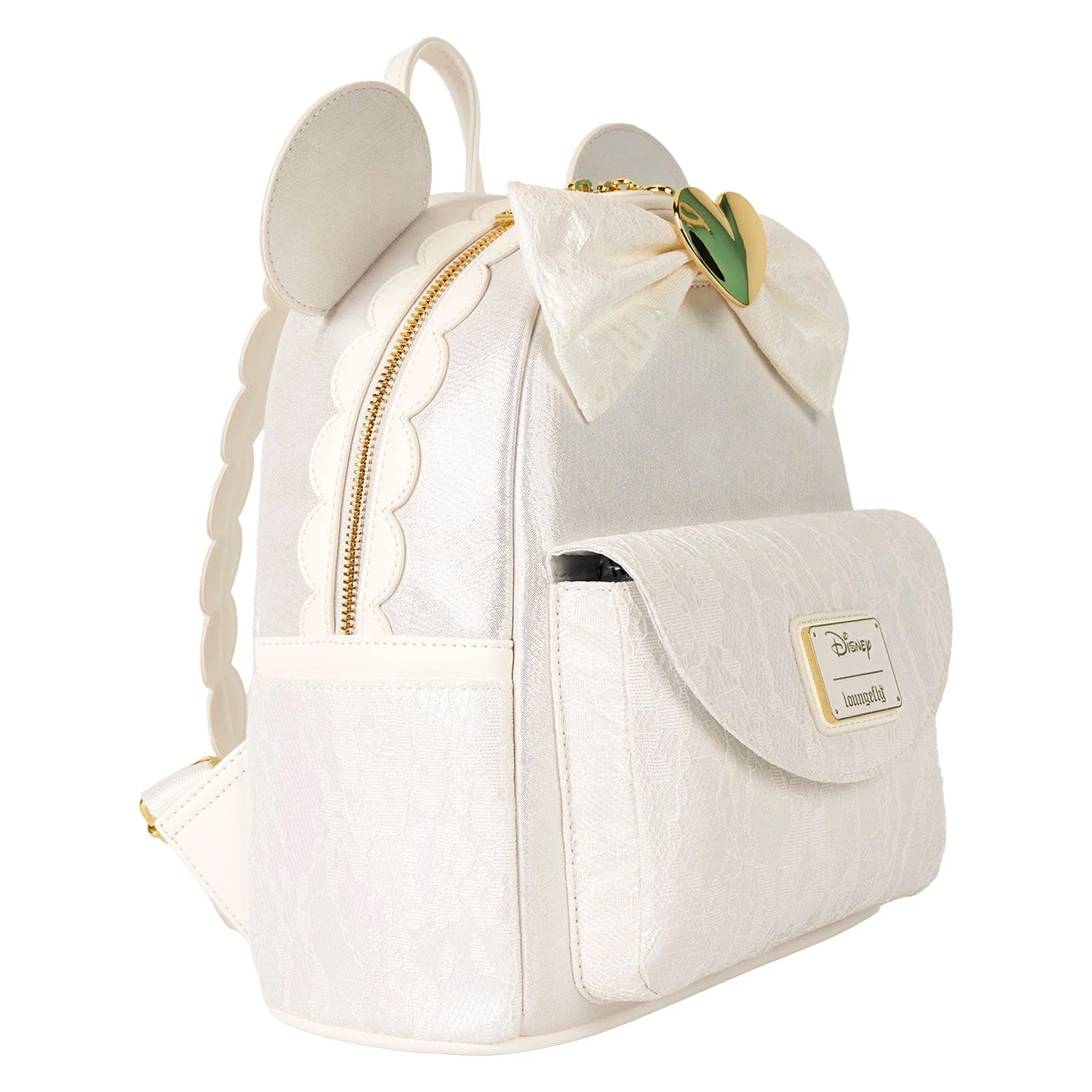 Loungefly x Disney Wedding Lace Mini Backpack - Image 3