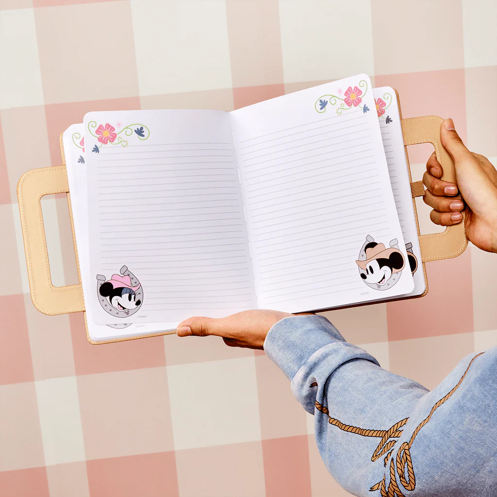 Loungefly x Disney Western Mickey and Minnie Lunchbox Journal - Image 3