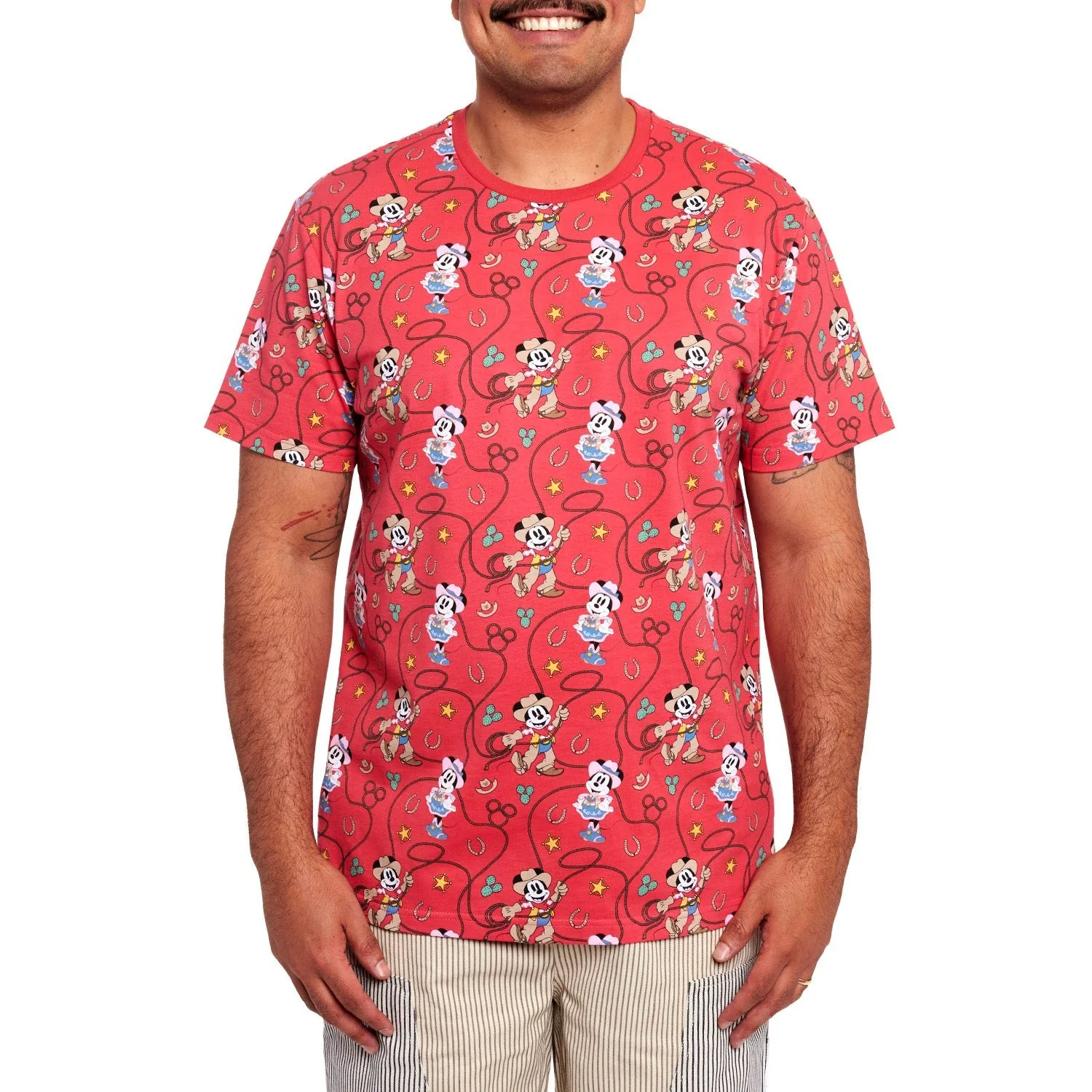 Loungefly x Disney Western Mickey and Minnie Unisex T-Shirt - Image 10