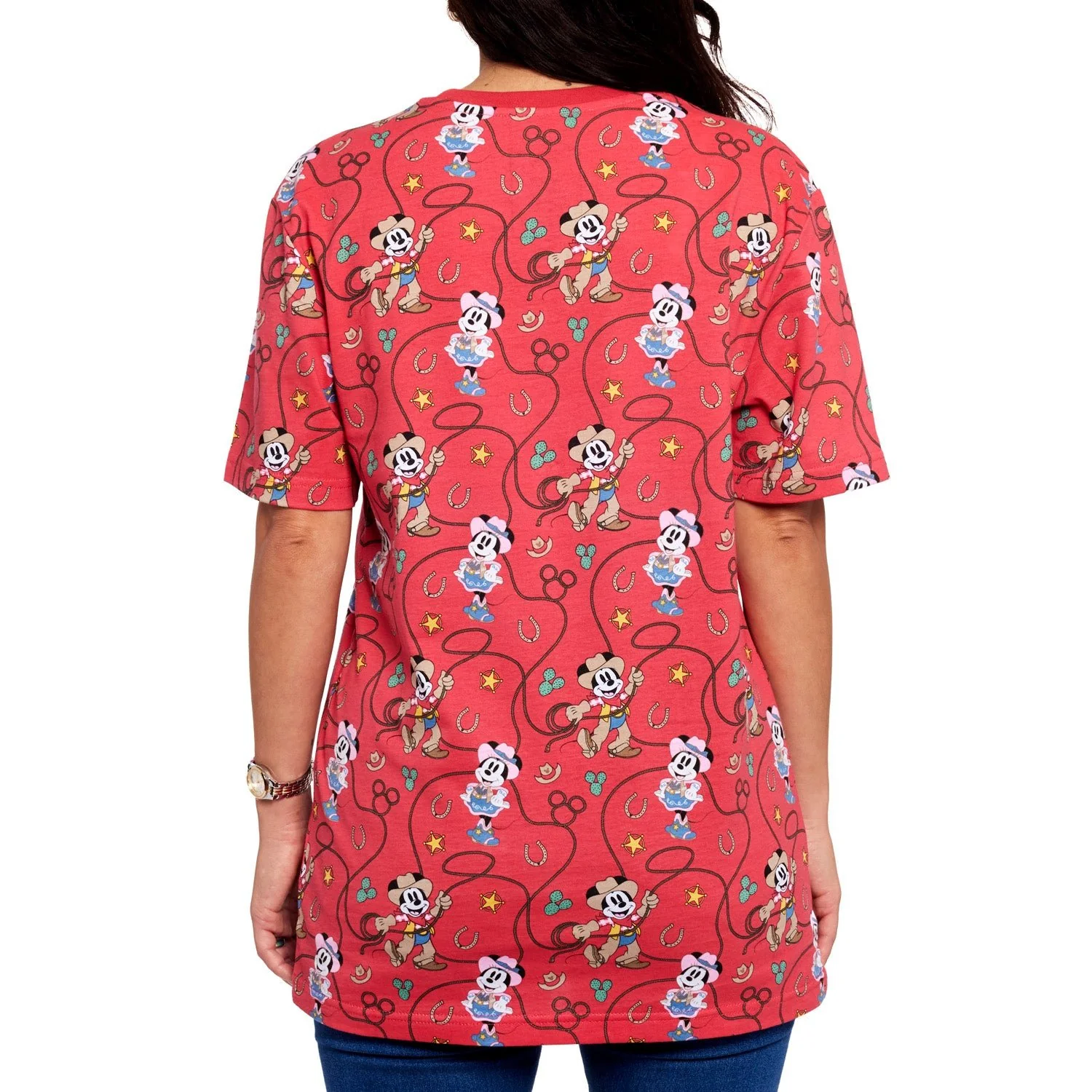 Loungefly x Disney Western Mickey and Minnie Unisex T-Shirt - Image 7