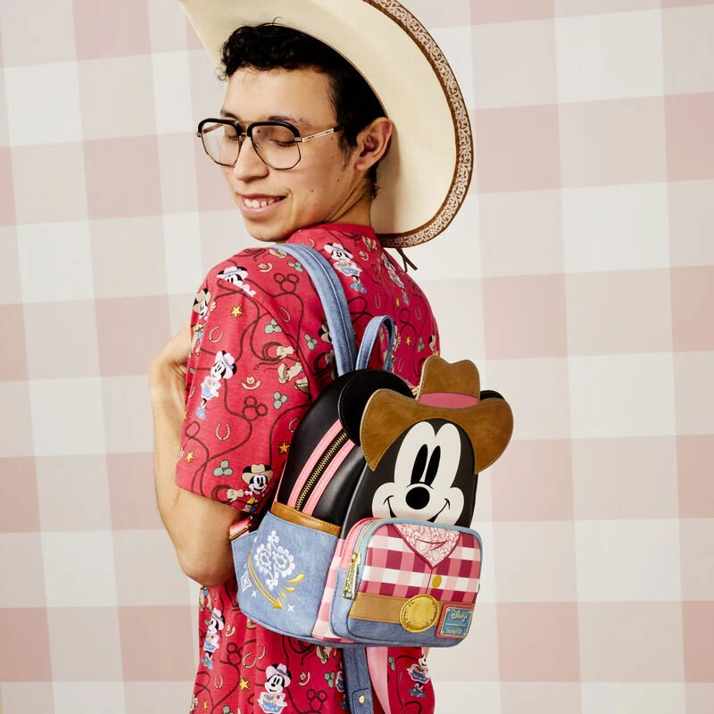 Loungefly x Disney Western Mickey Mouse Cosplay Mini Backpack - Image 2